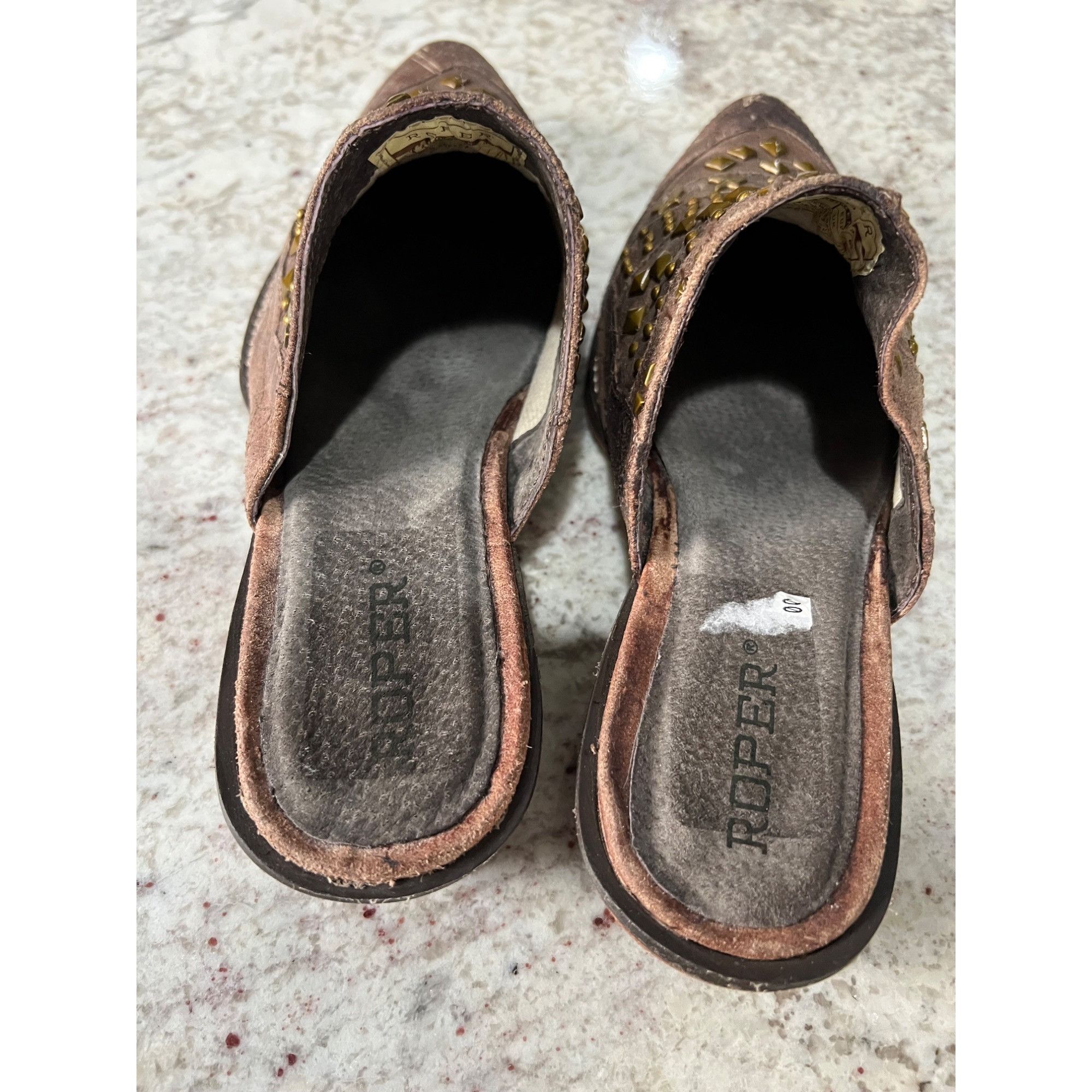 Roper Roper Studded Western Mule Sandals - Size 8.5 Size US 8.5 / IT 38.5 - 3 Thumbnail