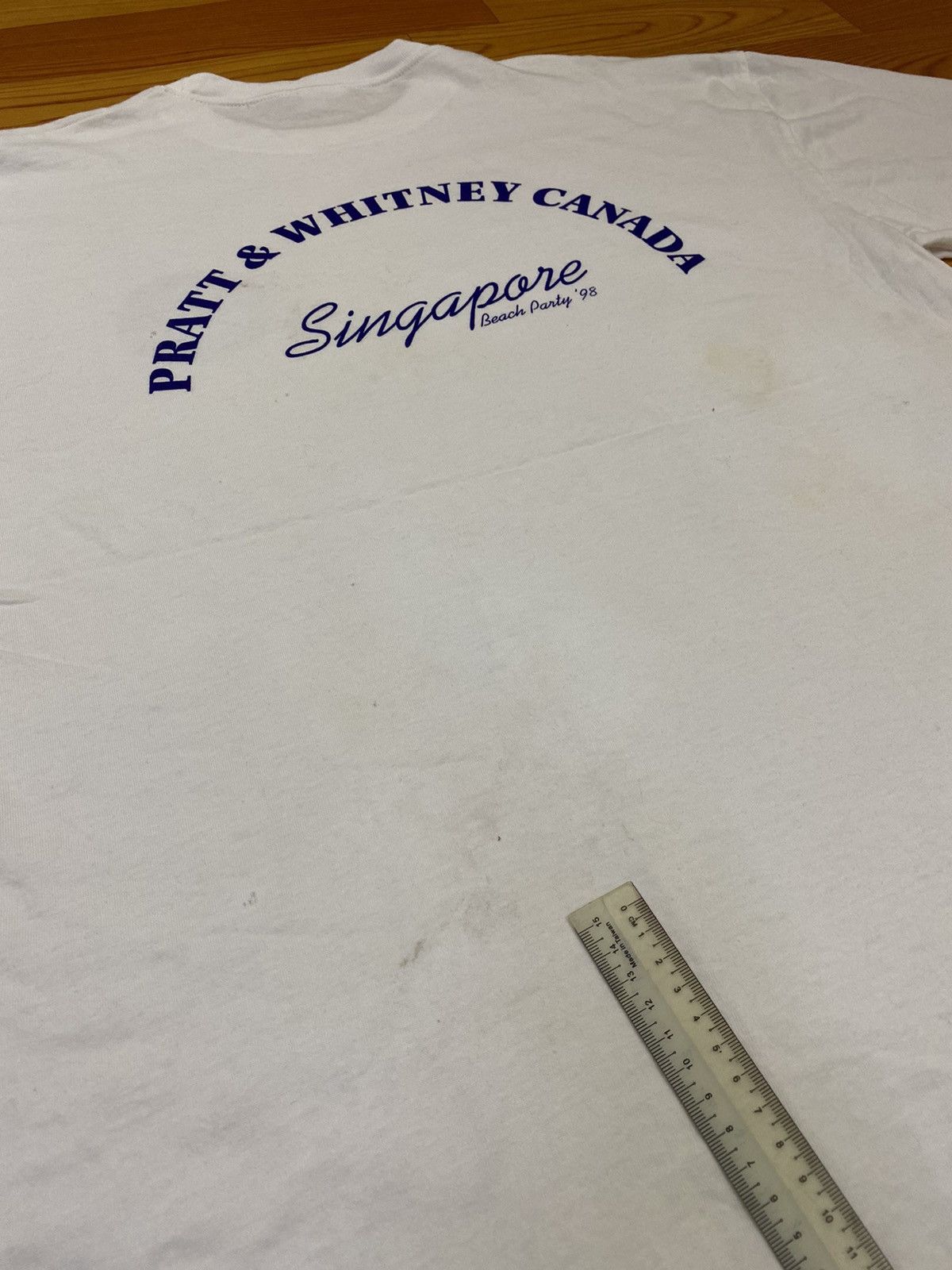 Vintage Vintage 90s Asian Pratt & Whitney Canada Tee Size US L / EU 52-54 / 3 - 12 Thumbnail
