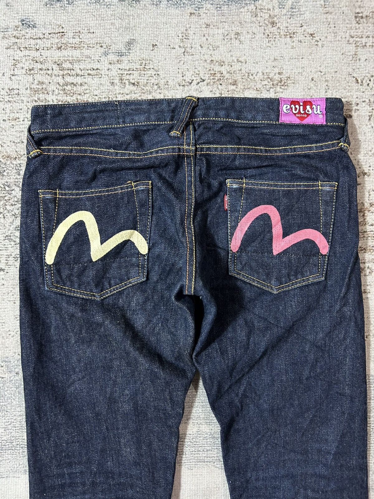 Evisu Evisu Donna Selvedge Low Rise Jeans Size US 26 / EU 42 - 3 Thumbnail