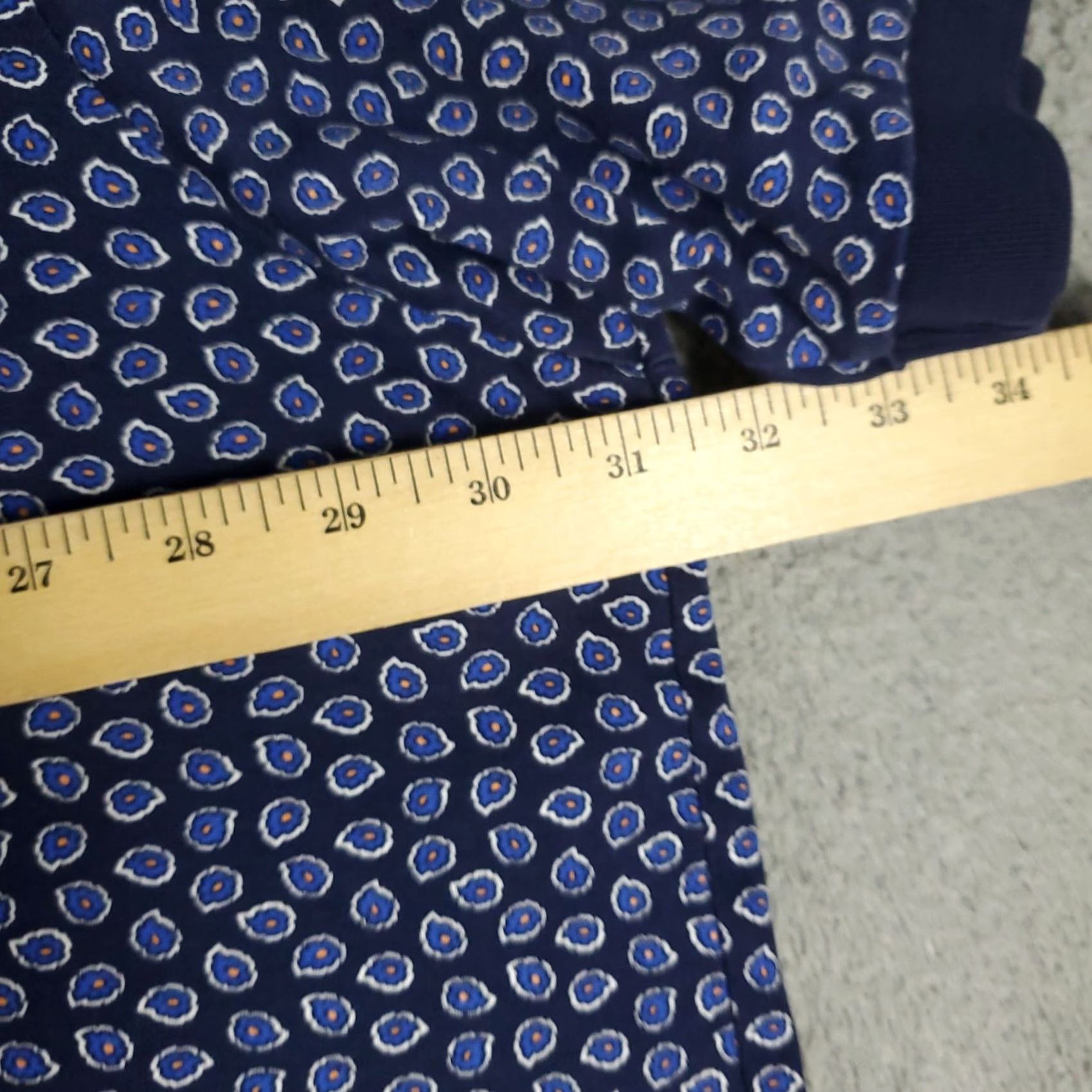 Ralph Lauren Ralph Lauren Polo Shirt Mens Big 4X Blue Paisley Polo Short Sleeve Button Collar Casual Everyday Dressy Sports Size US XXL / EU 58 / 5 - 7 Thumbnail