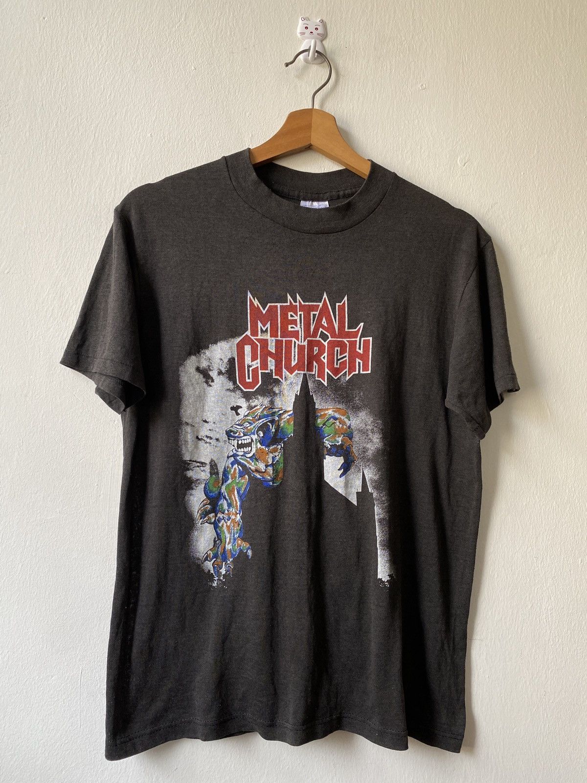 Vintage 80s Metal Church Band Tee