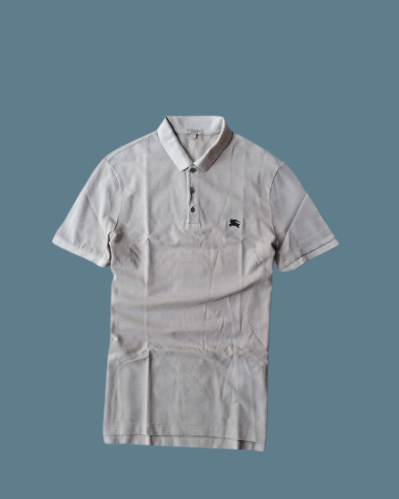 Burberry Rare Vtg BURBERRY 90s Polo Size US L / EU 52-54 / 3 - 1 Thumbnail