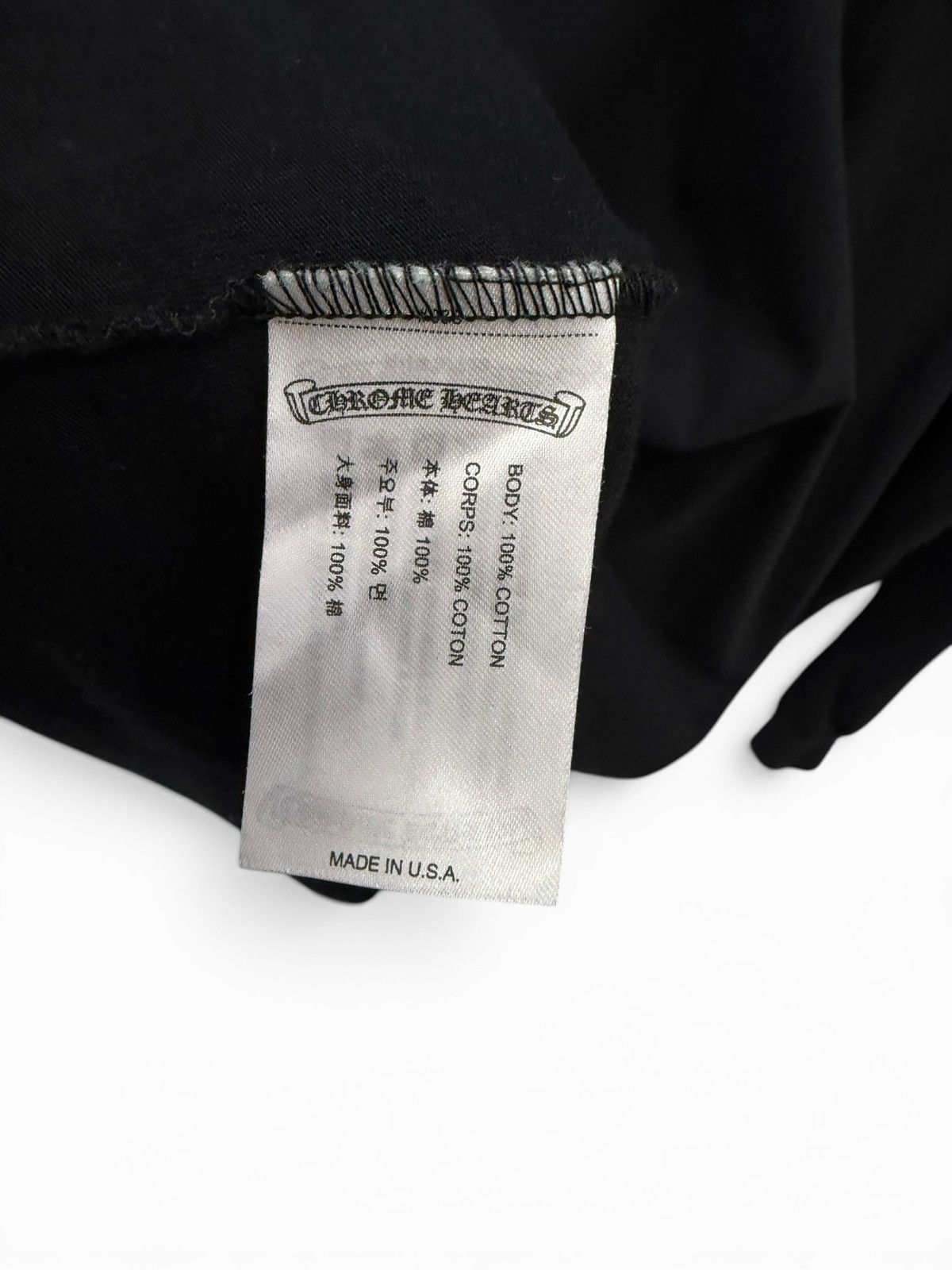Chrome Hearts Chrome Hearts Miami Vertical Logo Long Sleeve Shirt Size US L / EU 52-54 / 3 - 6 Thumbnail