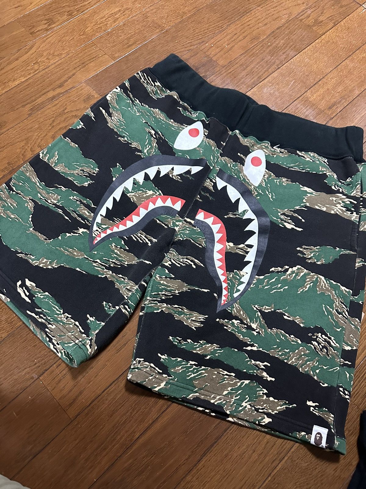 Bape Bape Shorts Shark Tiger Camo Size US 34 / EU 50 - 1 Thumbnail