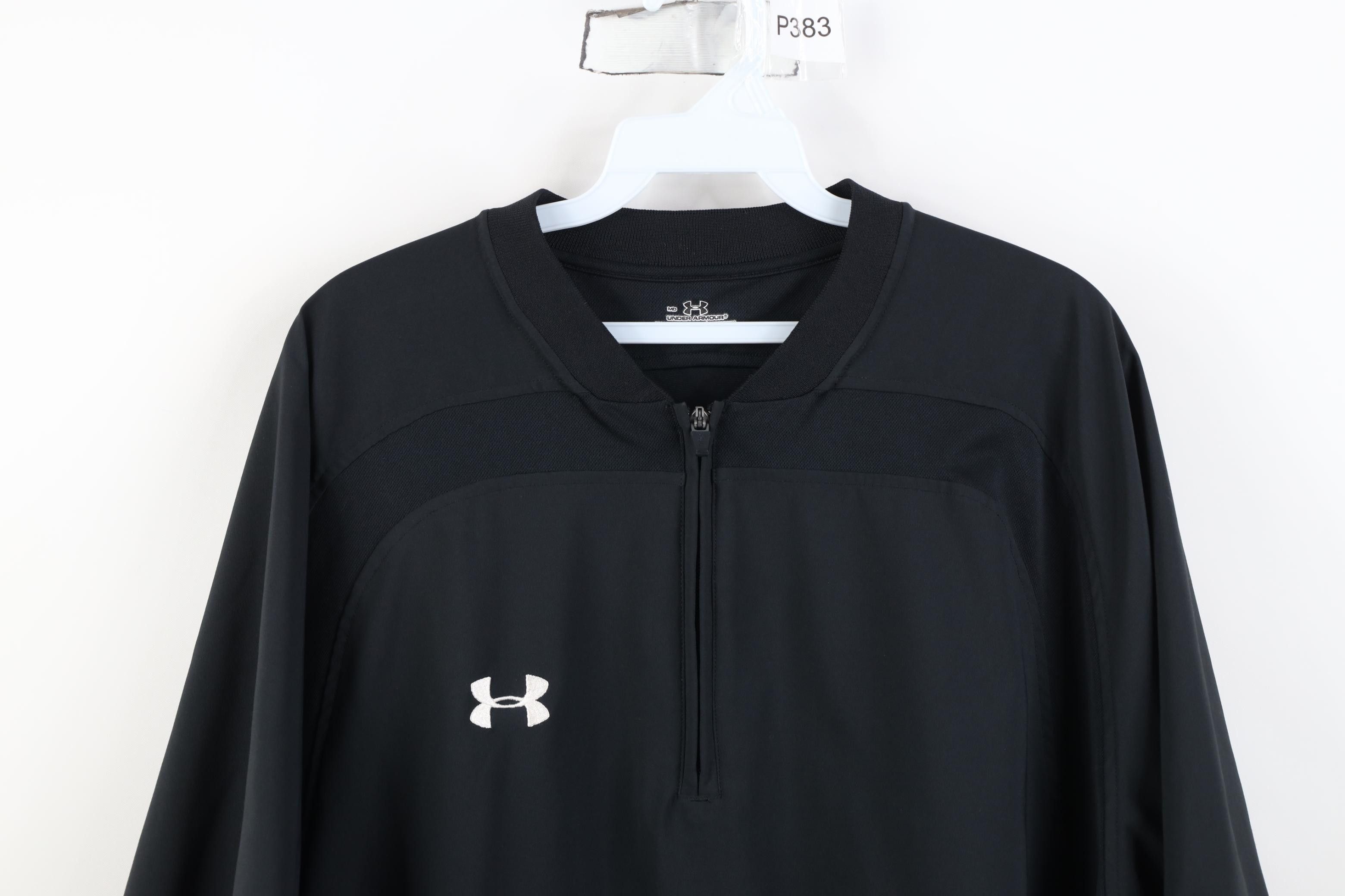 Under Armour Under Armour Short Sleeve 1/4 Zip Baseball Pullover Jacket Size US M / EU 48-50 / 2 - 2 Thumbnail