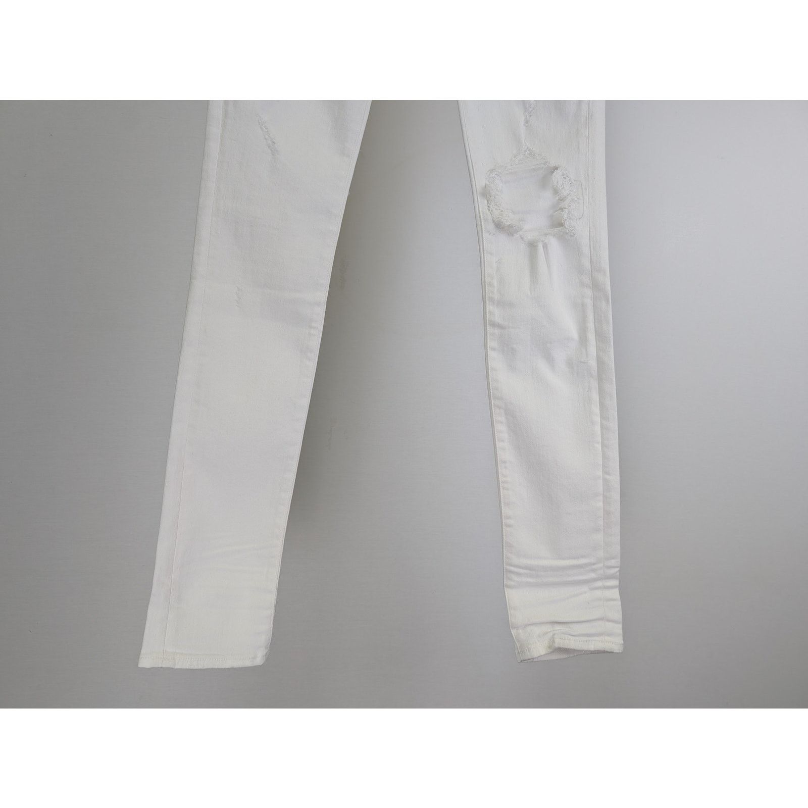Amiri o1rshd1 Broken Jean in White Size US 30 / EU 46 - 4 Thumbnail