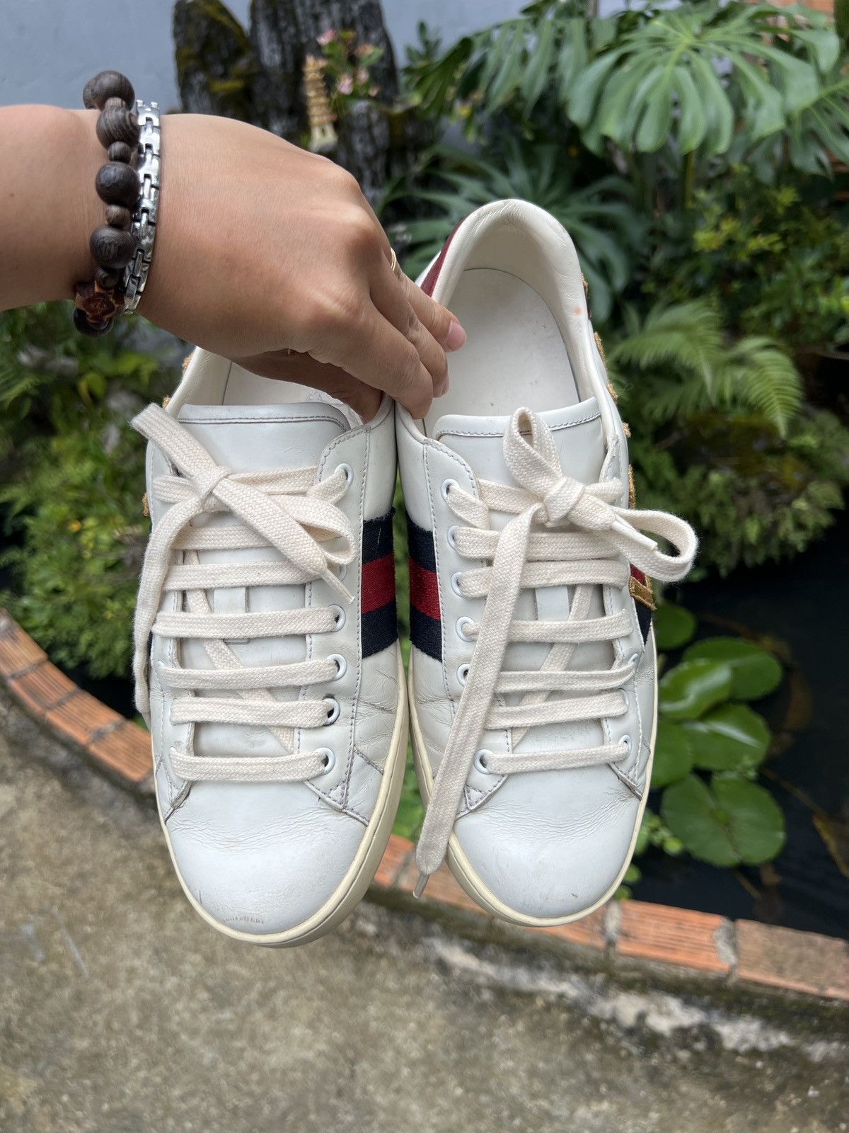 Gucci Gucci Ace 'Loved' 497090-DOPE0-9095 Size US 8 / EU 41 - 5 Thumbnail