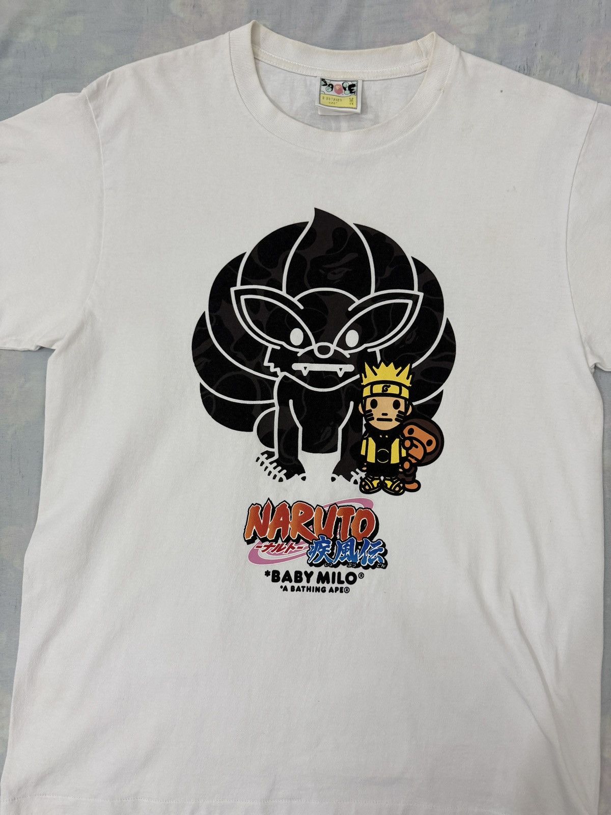 Bape BAPE X NARUTO MILO 4 RARE PIECE TEE Size US M / EU 48-50 / 2 - 1 Thumbnail