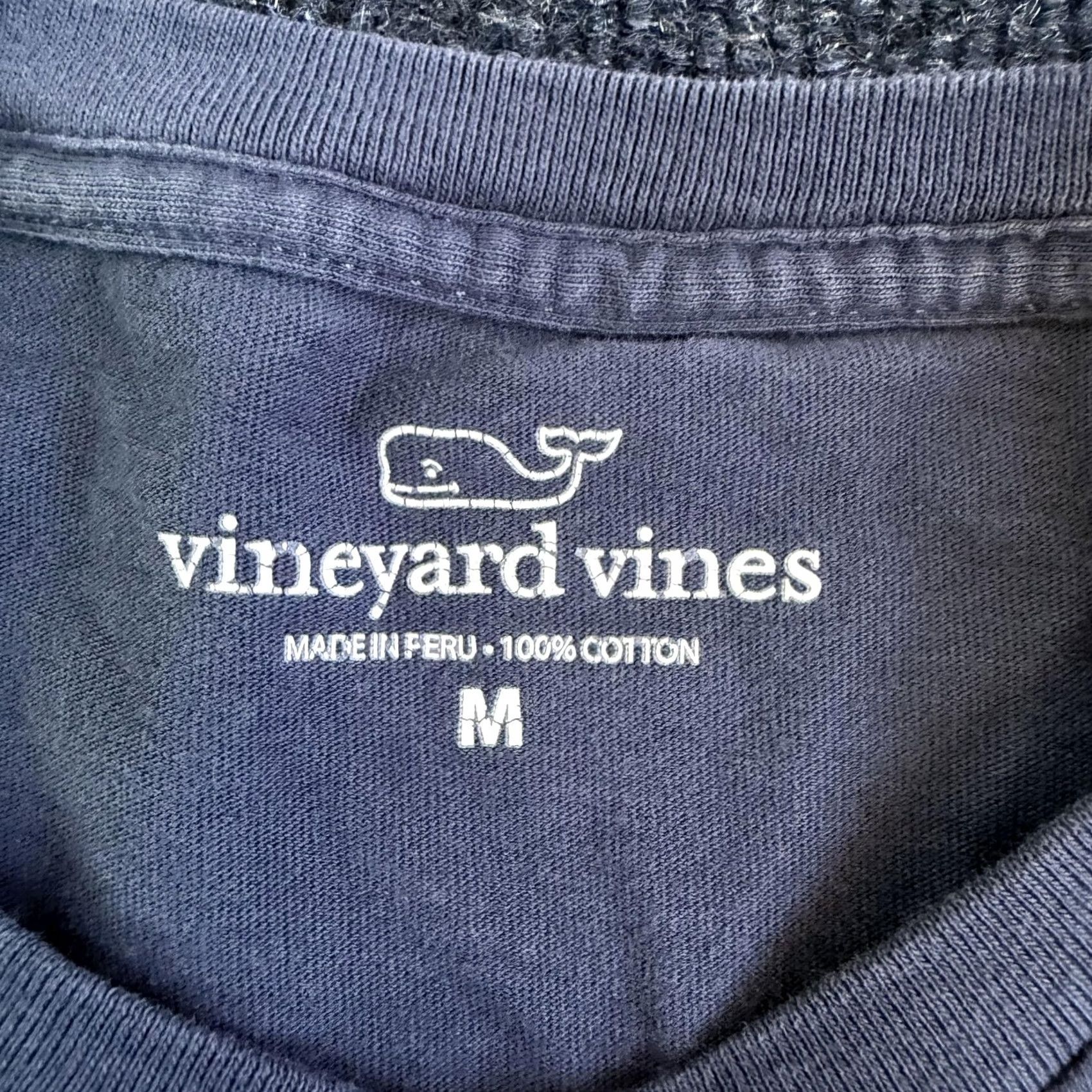 Vineyard Vines Vineyard Vines Shirt Mens Medium Blue Cape May Pocket Whale Tee T-Shirt Size US M / EU 48-50 / 2 - 5 Thumbnail
