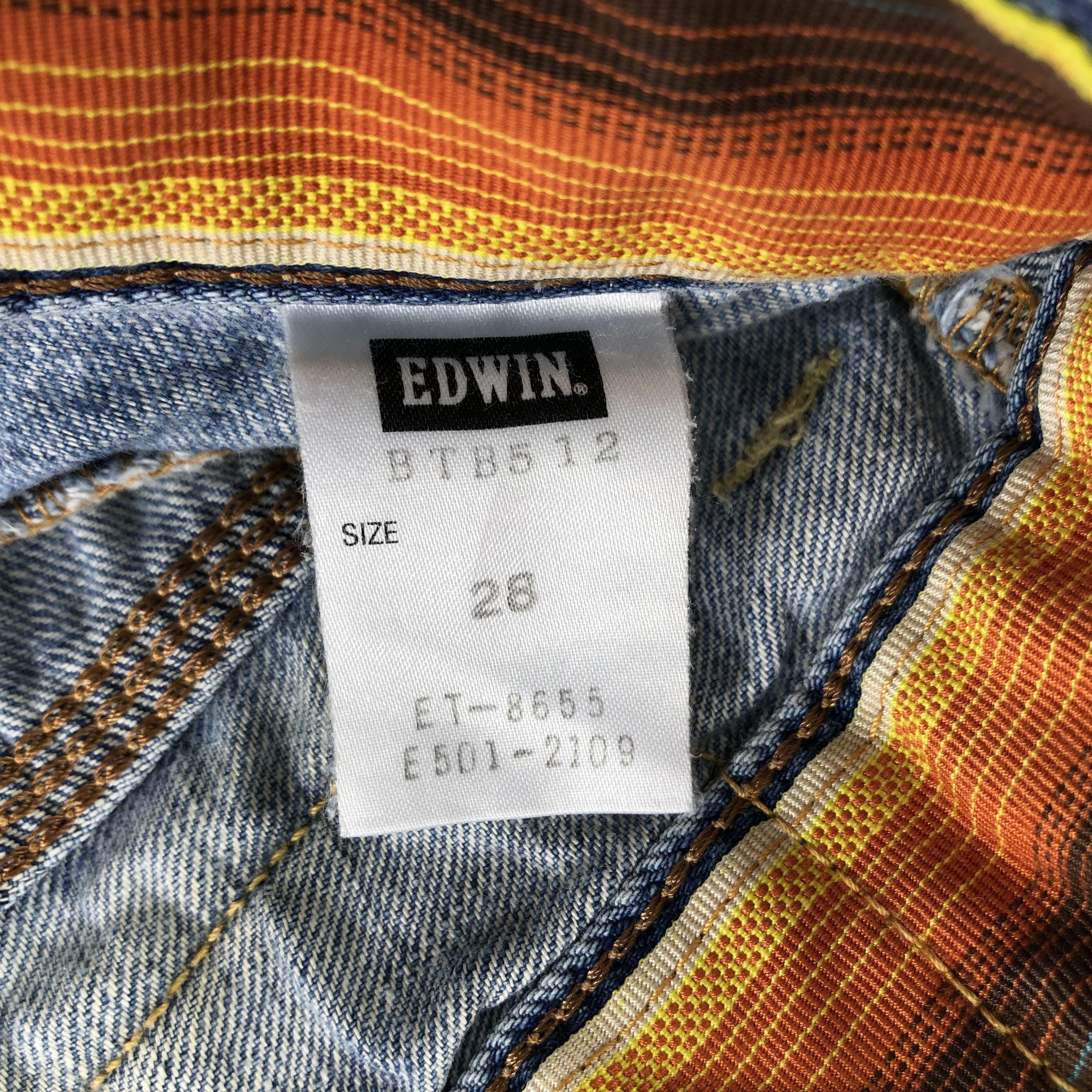 Edwin Edwin Blue Trip Cargo Jeans Multi Pocket Denim KJ1800 Size 28" / US 6 / IT 42 - 9 Thumbnail