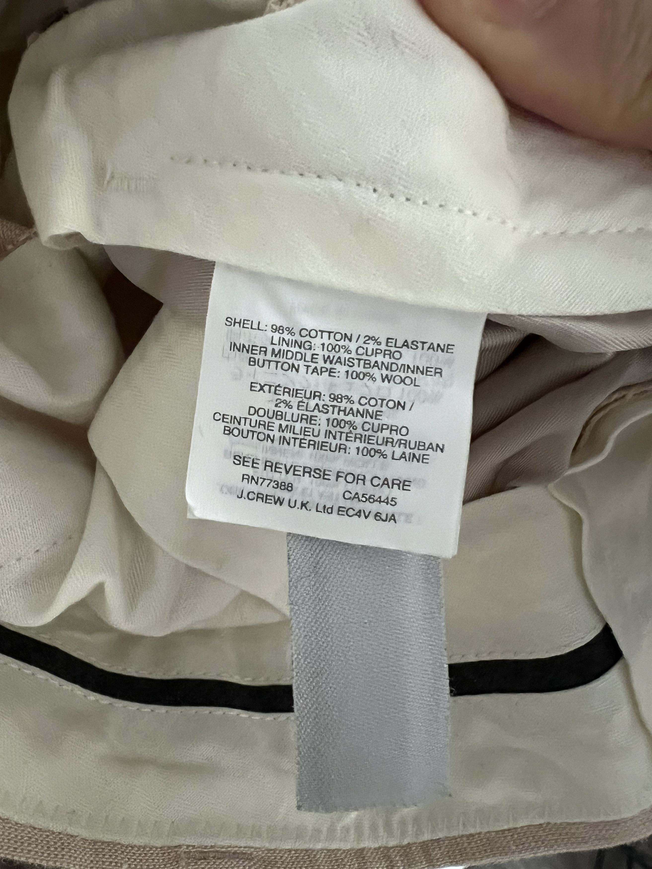 J.Crew Ludlow Linen Pants Size US 30 / EU 46 - 4 Thumbnail