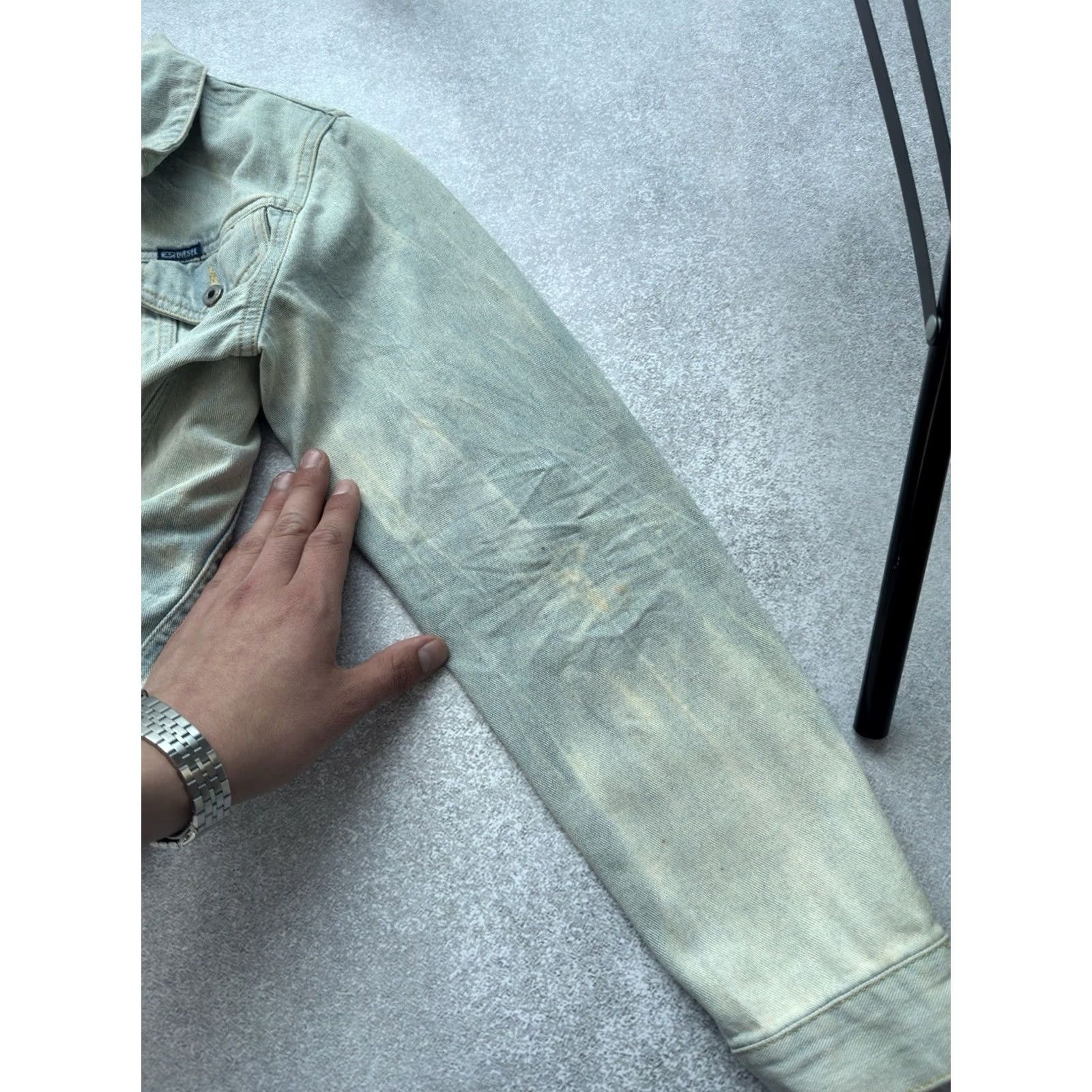 Diesel VINTAGE Diesel Denim Jacket WOMAN XS Y2K Button Up Avant Garde 90s Retro Bons Bomber Size S / US 4 / IT 40 - 5 Thumbnail