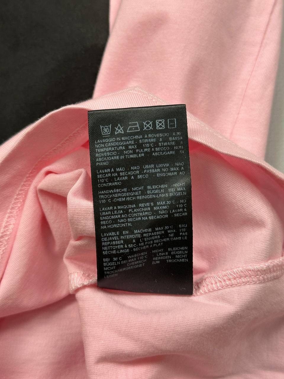 Raf Simons Ss19 Raf Simons Transfers Tee(Pink/Boxy M) Size US M / EU 48-50 / 2 - 8 Thumbnail