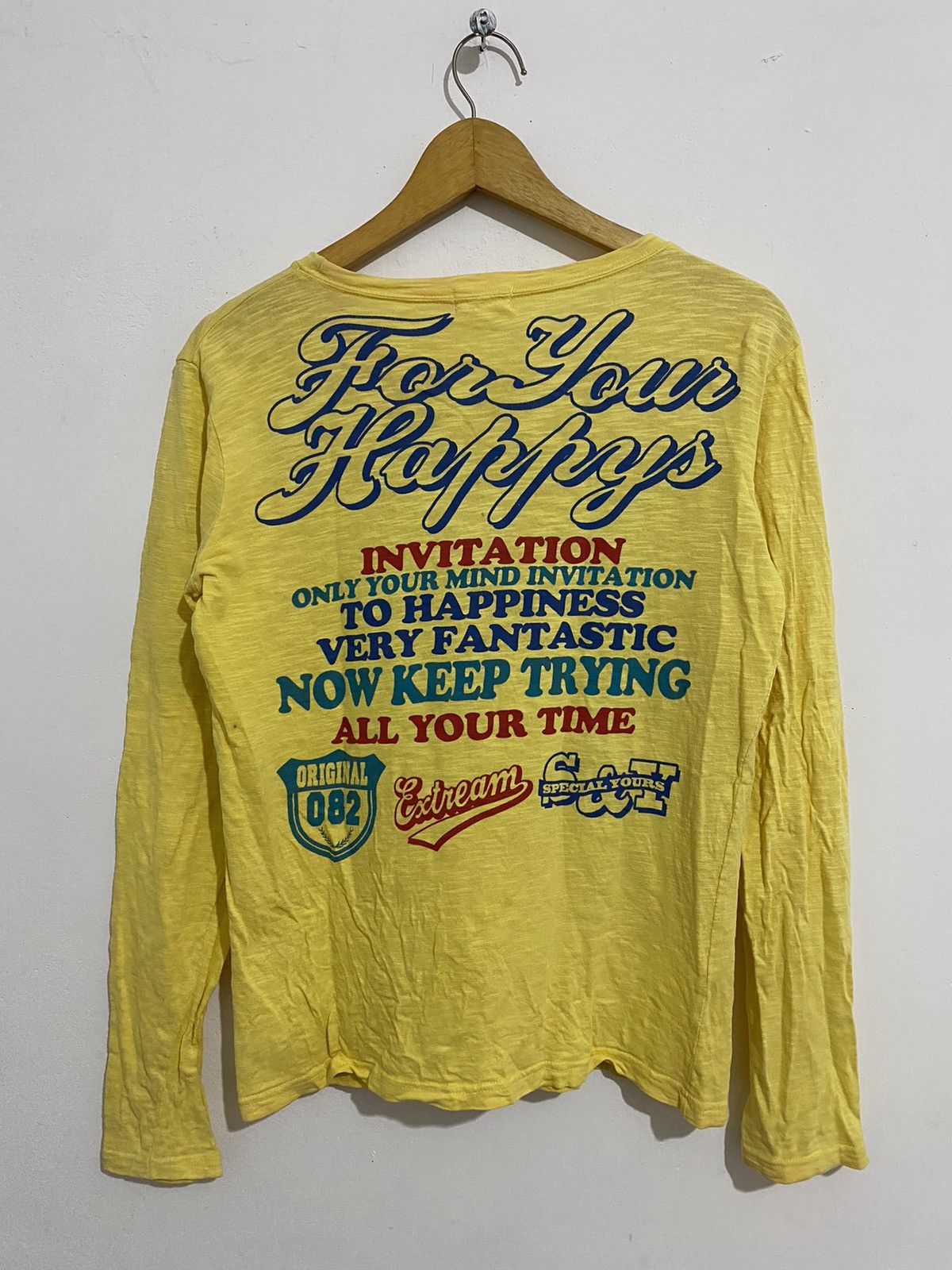 Hysteric Glamour 💸BINDINGOFFER💸Shc poem yellow shirt goa kmrii styled Size US S / EU 44-46 / 1 - 1 Thumbnail