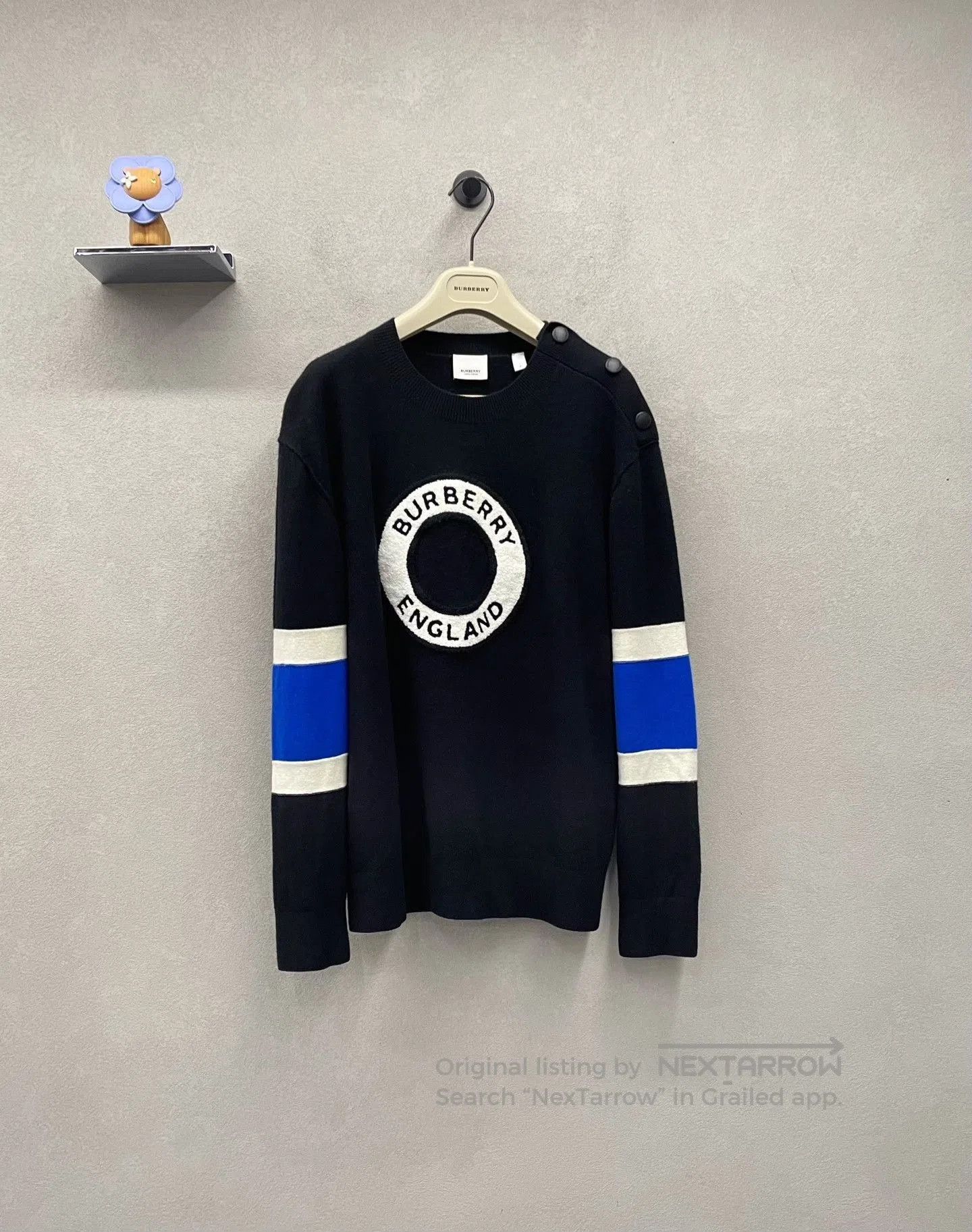 Burberry Burberry Black Sweater Size L. Size US L / EU 52-54 / 3 - 1 Thumbnail