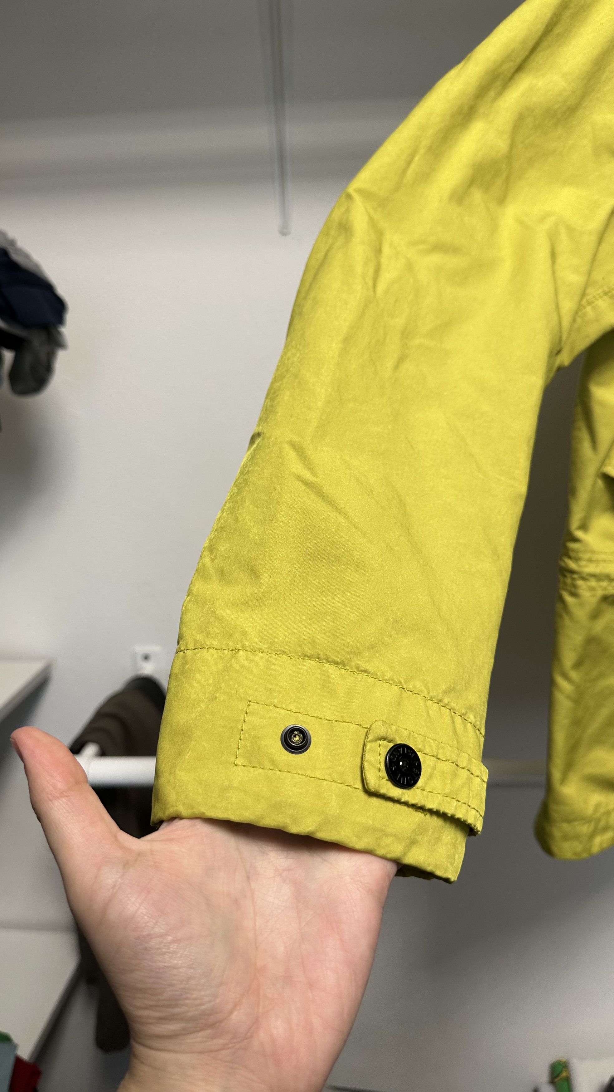 Stone Island Stone Island Yellow David TC Garment Dyed Parka Jacket Size US S / EU 44-46 / 1 - 3 Thumbnail