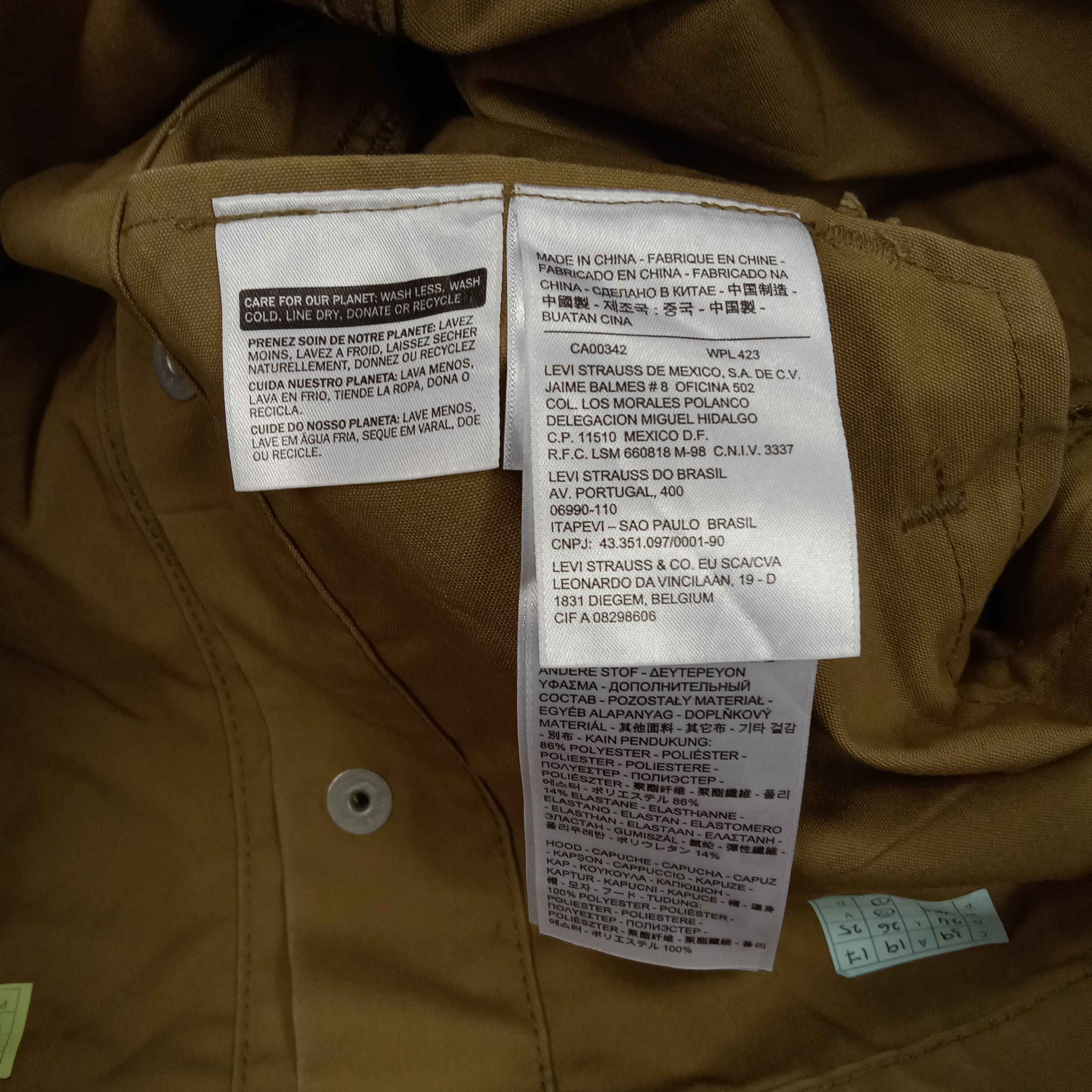Levi's Levi's American Style Button Up Bikers Jacket Size US S / EU 44-46 / 1 - 7 Thumbnail