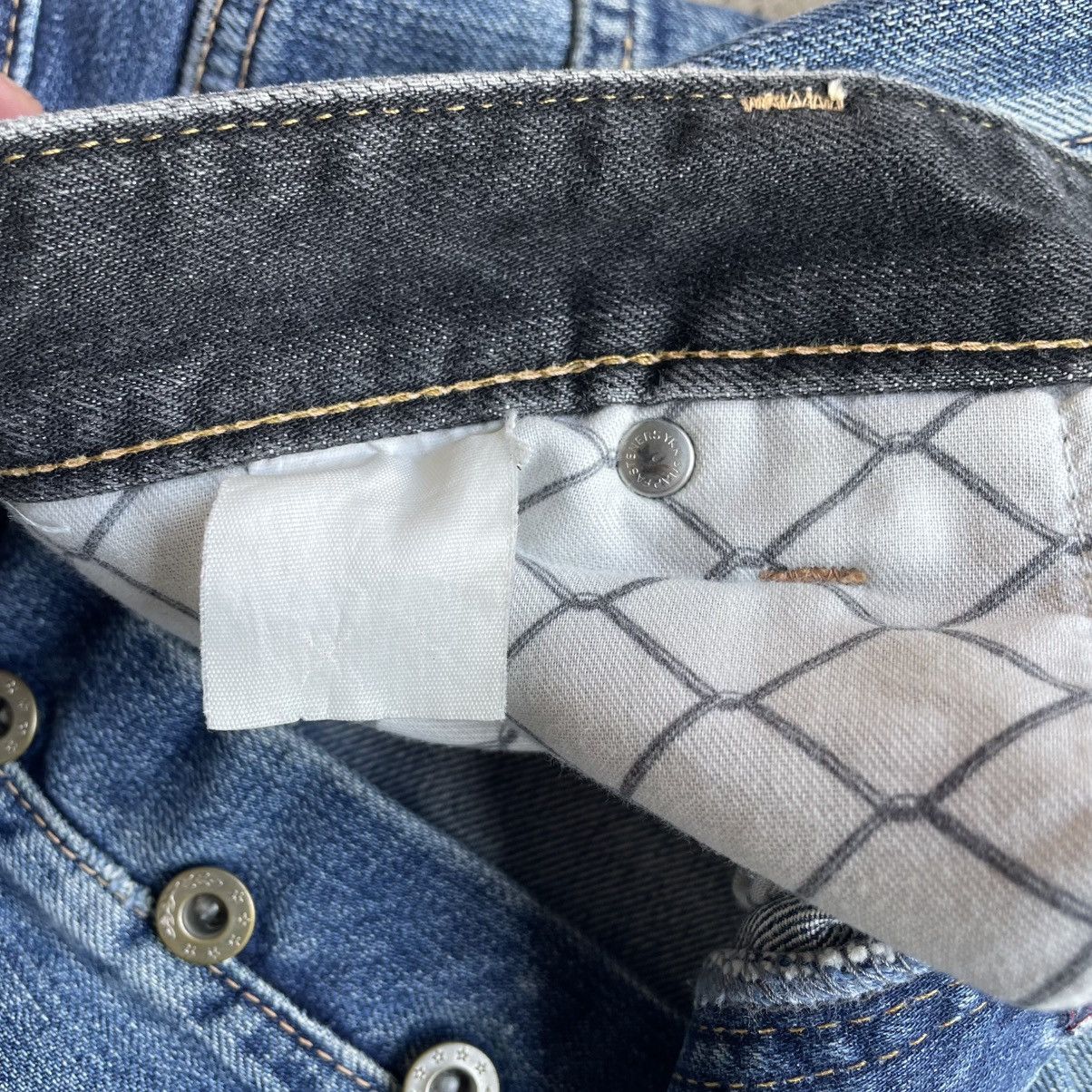 Nitraid 🔥🇯🇵Vintage Nitraid Skateboard Ripped Distress Denim Jeans Size US 36 / EU 52 - 16 Thumbnail
