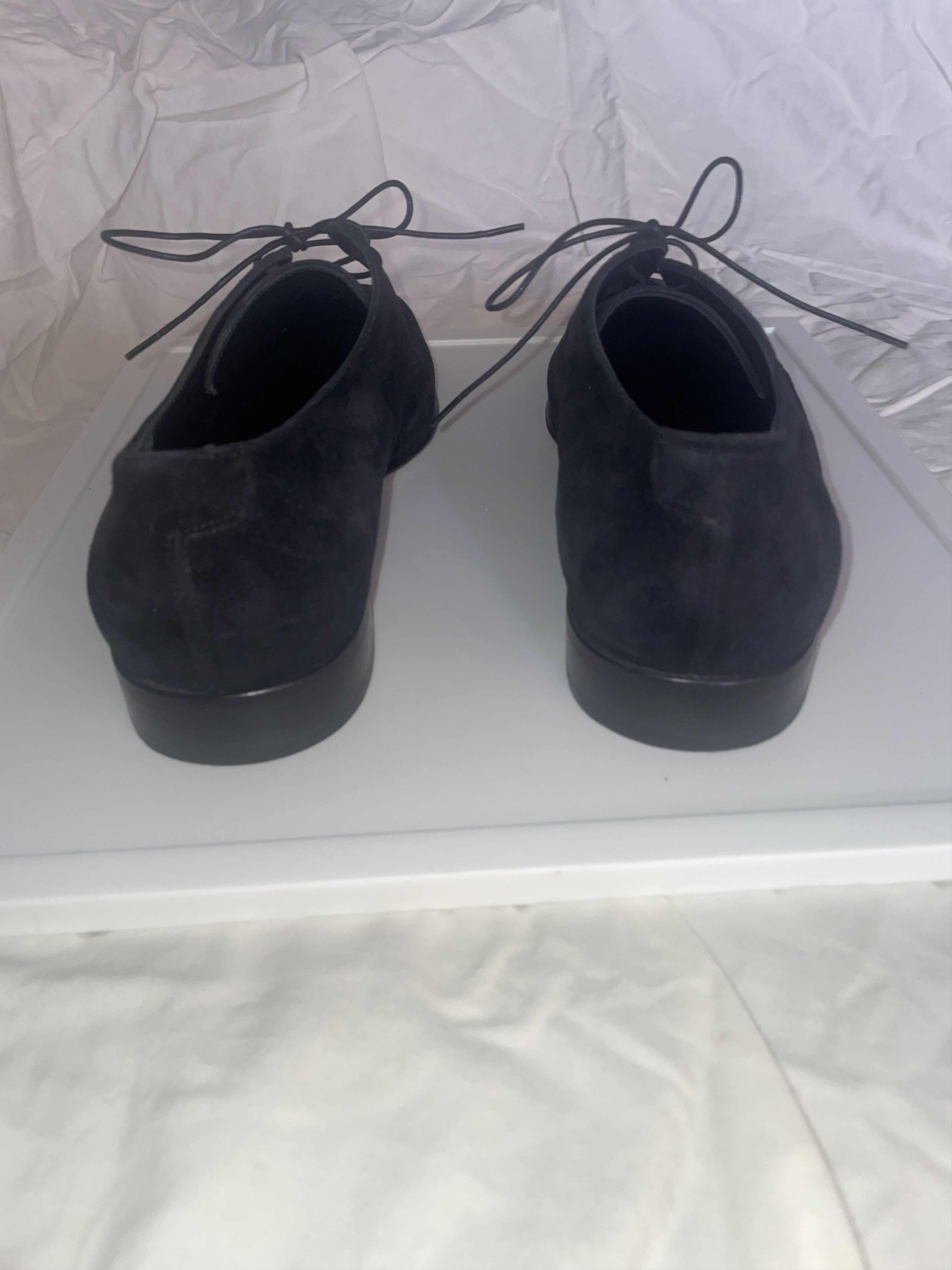 Salvatore Ferragamo Salvatore Ferragamo Studio Oxford Suede Lace Up Shoes Size US 8.5 / EU 41-42 - 3 Thumbnail