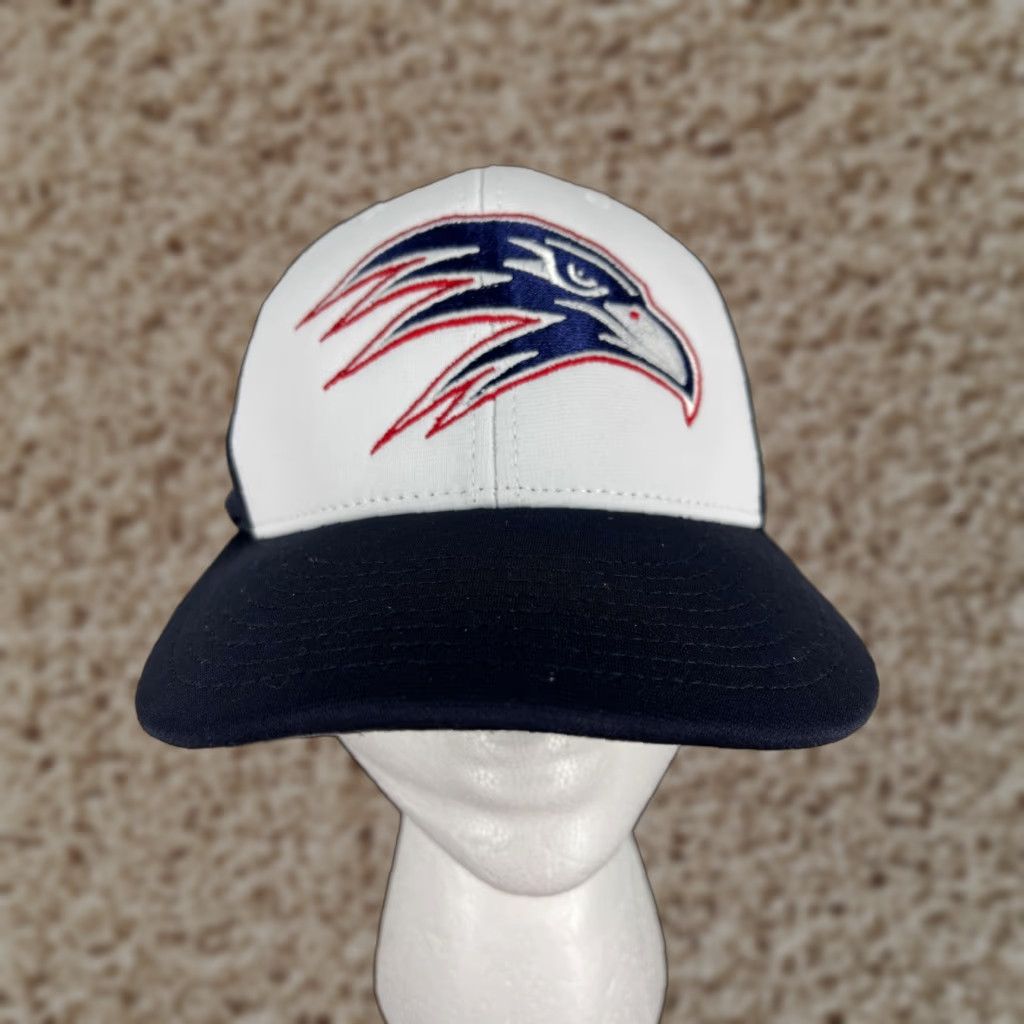 Vintage Raven Hat Cap Richardson Adjustable Adult Blue White Cotton Polyester One Size Baseball Cap Mens G Size ONE SIZE - 1 Thumbnail