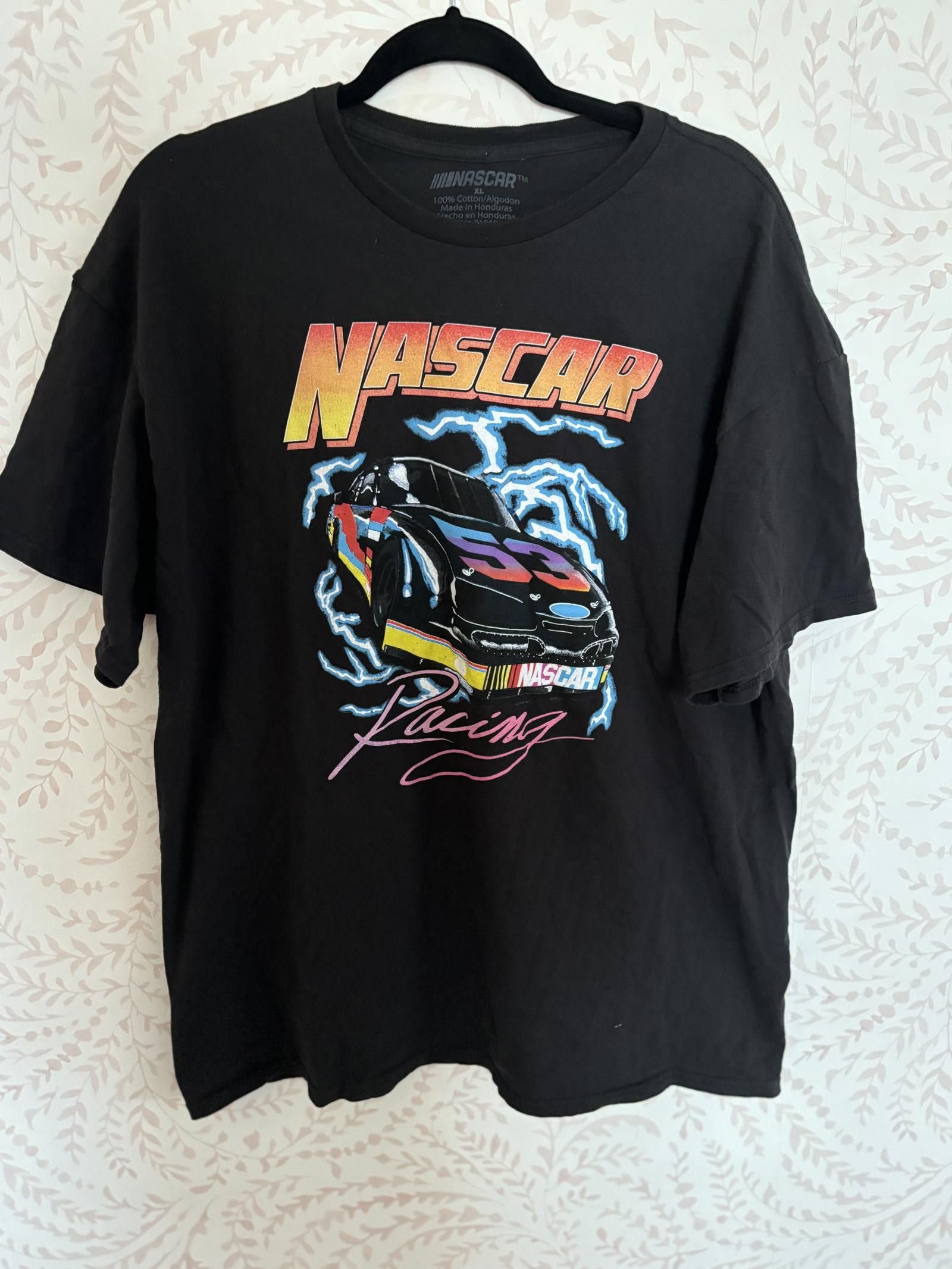 NASCAR Vintage NASCAR Racing Graphic Tee XL Size US XL / EU 56 / 4 - 1 Thumbnail