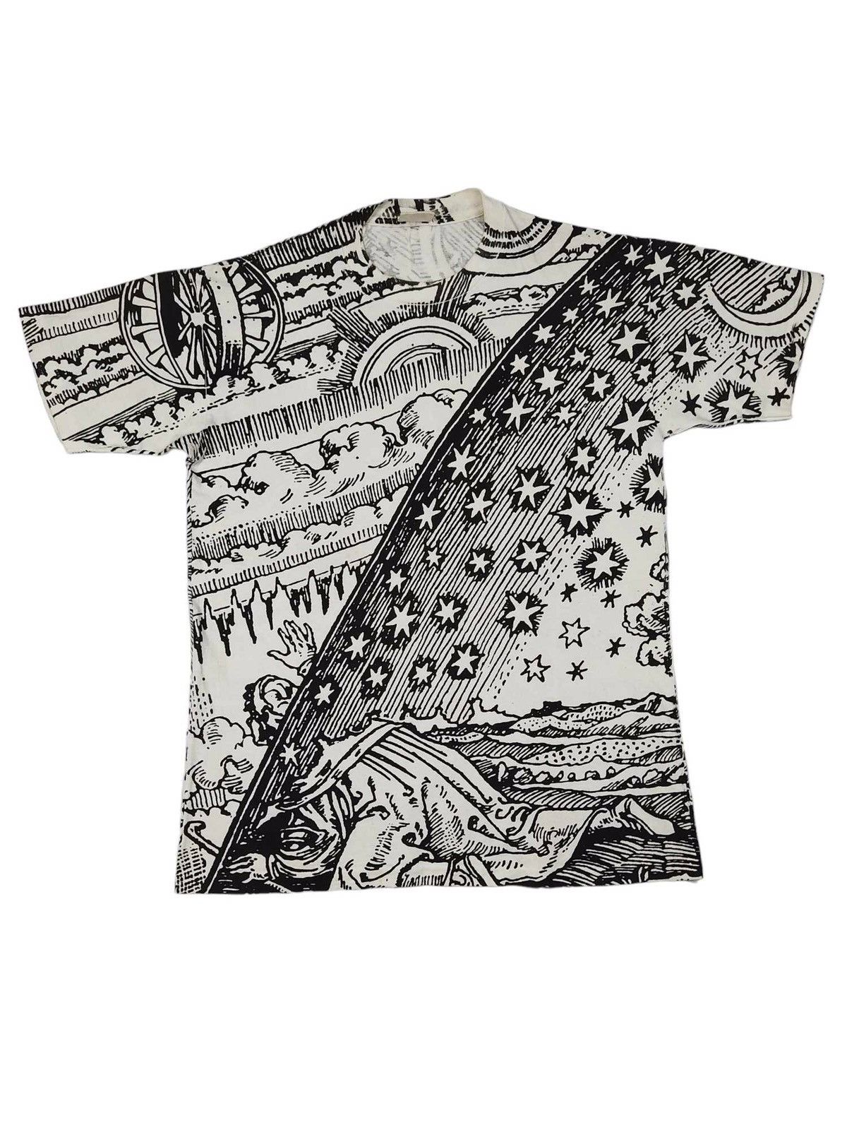 Arts & Science × Vintage Vintage Asylum All Over Print Tee T-Shirt Size US M / EU 48-50 / 2 - 1 Thumbnail