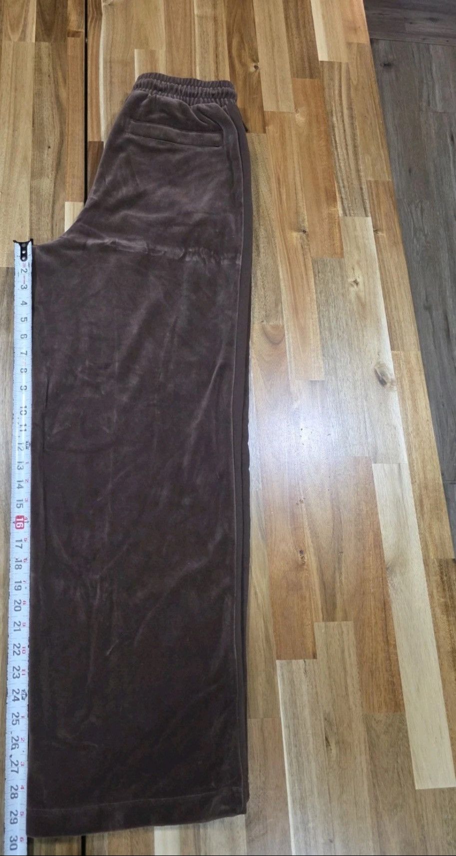 Puma × Vintage Puma T7 Velour Oversized Tracksuit Set Medium Brown Size US 32 / EU 48 - 5 Thumbnail