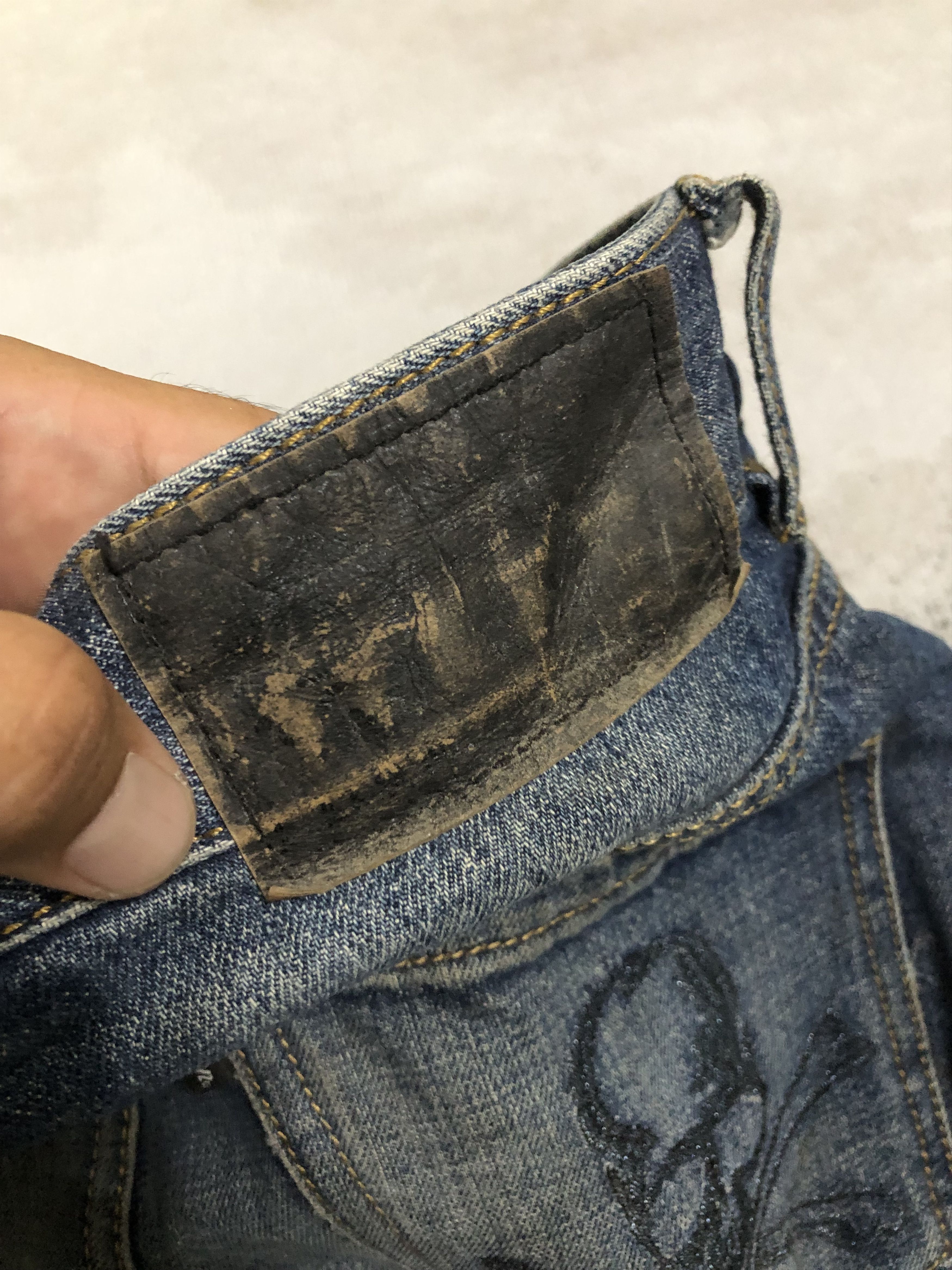 Japanese Brand Roen skull punk studed distresseed japanese brand jeans Size US 30 / EU 46 - 18 Thumbnail
