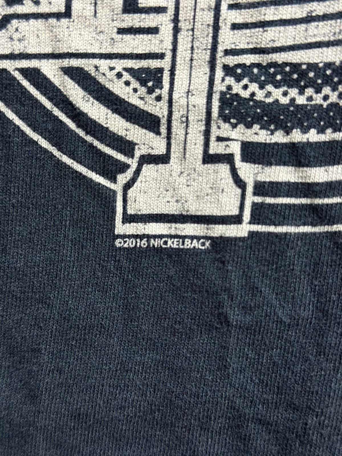 Band Tees × Vintage Vintage Nickelback Faded Tee Size US M / EU 48-50 / 2 - 4 Thumbnail