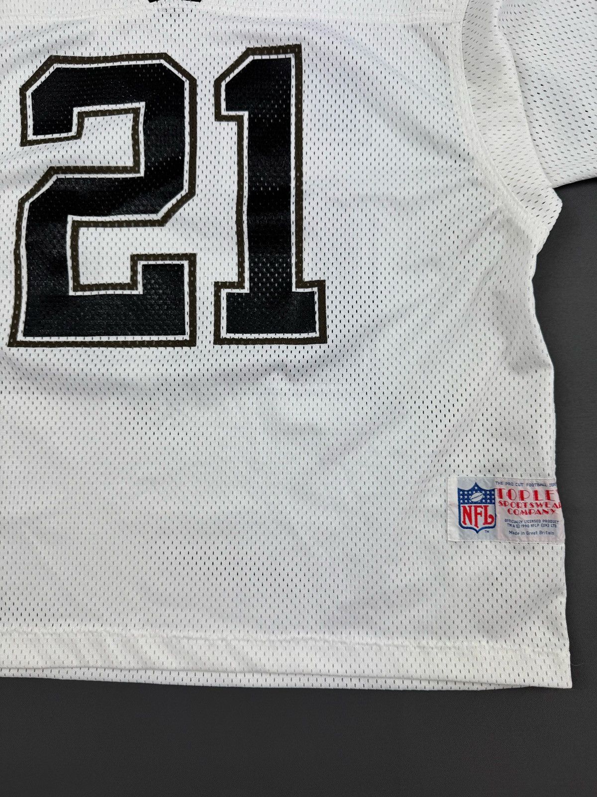 NFL × Vintage 1990s Vintage Topley New Orleans Saints 21 Jersey Size US M / EU 48-50 / 2 - 2 Thumbnail