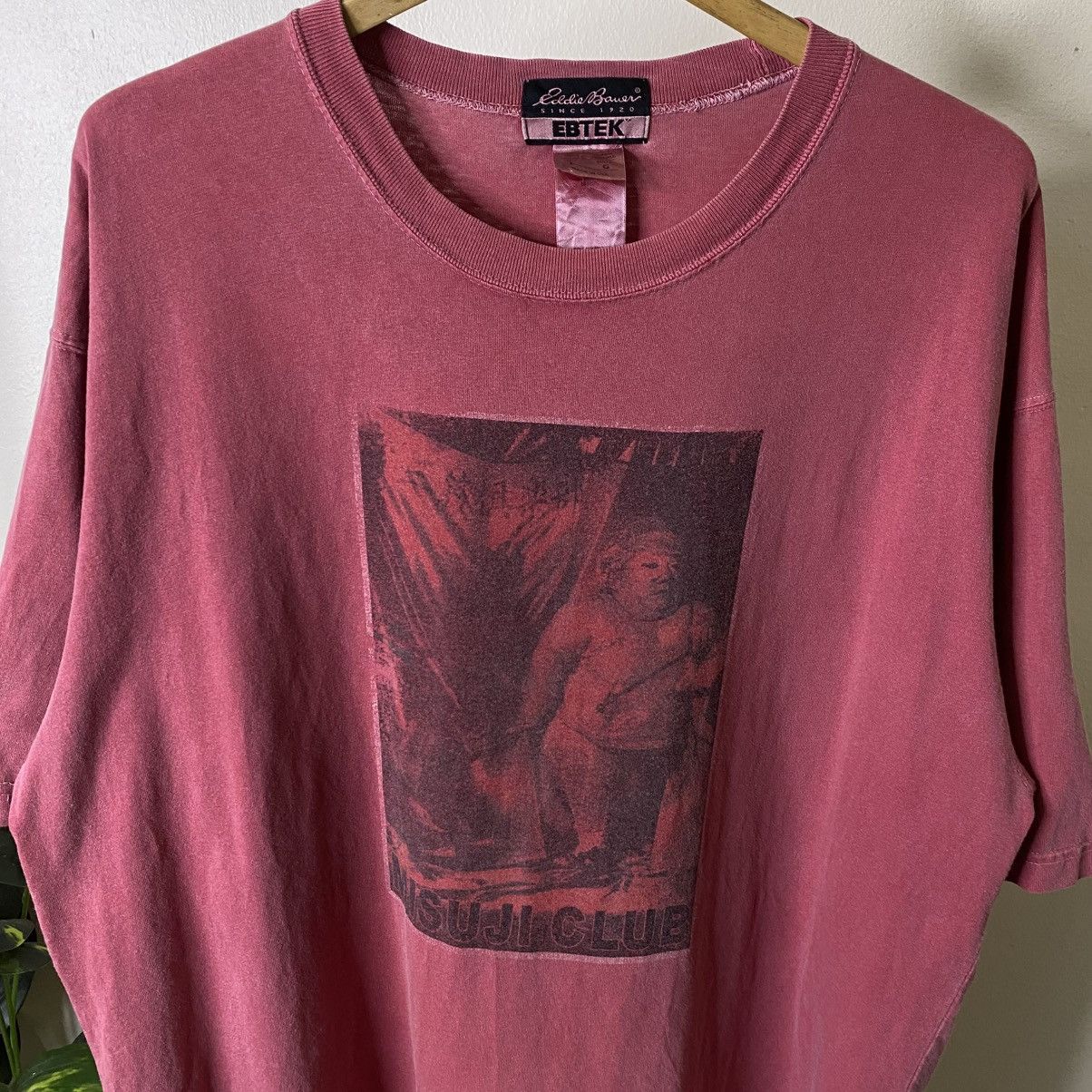 Eddie Bauer Vintage Eddie Bauer Ebtek Misuji Club T Shirt Size US XXL / EU 58 / 5 - 2 Thumbnail