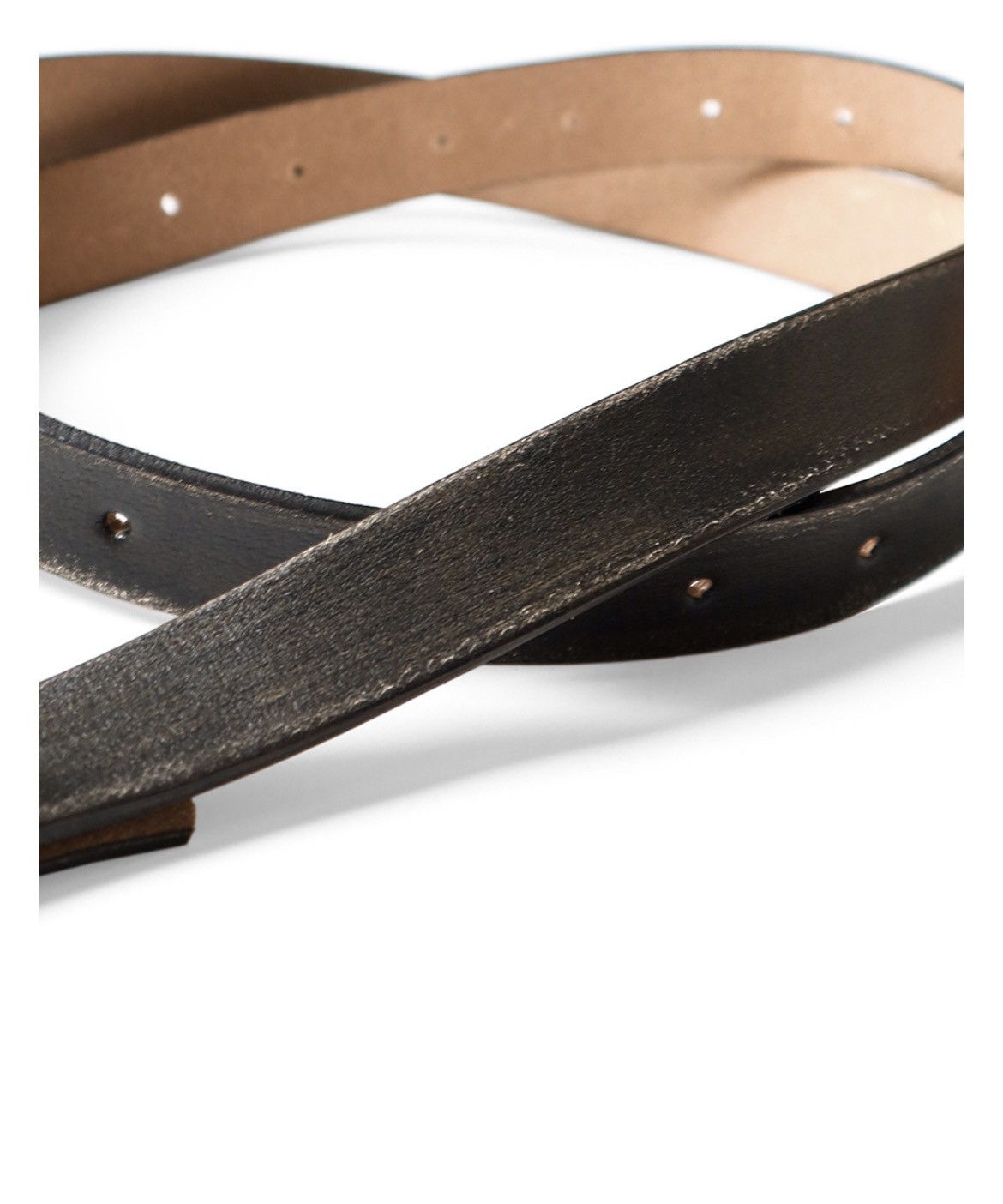 Kapital Kapital Oiled Leather Pueblo Buckle Belt Size ONE SIZE - 7 Thumbnail