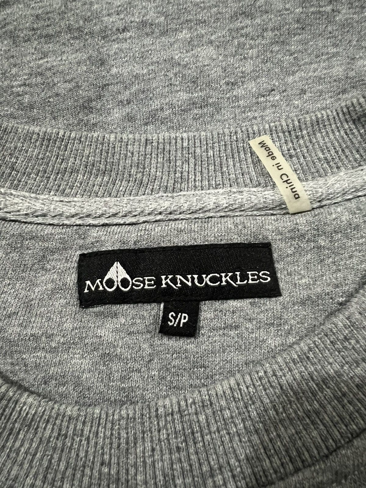Moose Knuckles Moose Knuckle Moose Big Logo Crewneck Sweatshirt Sweater Size US S / EU 44-46 / 1 - 9 Thumbnail