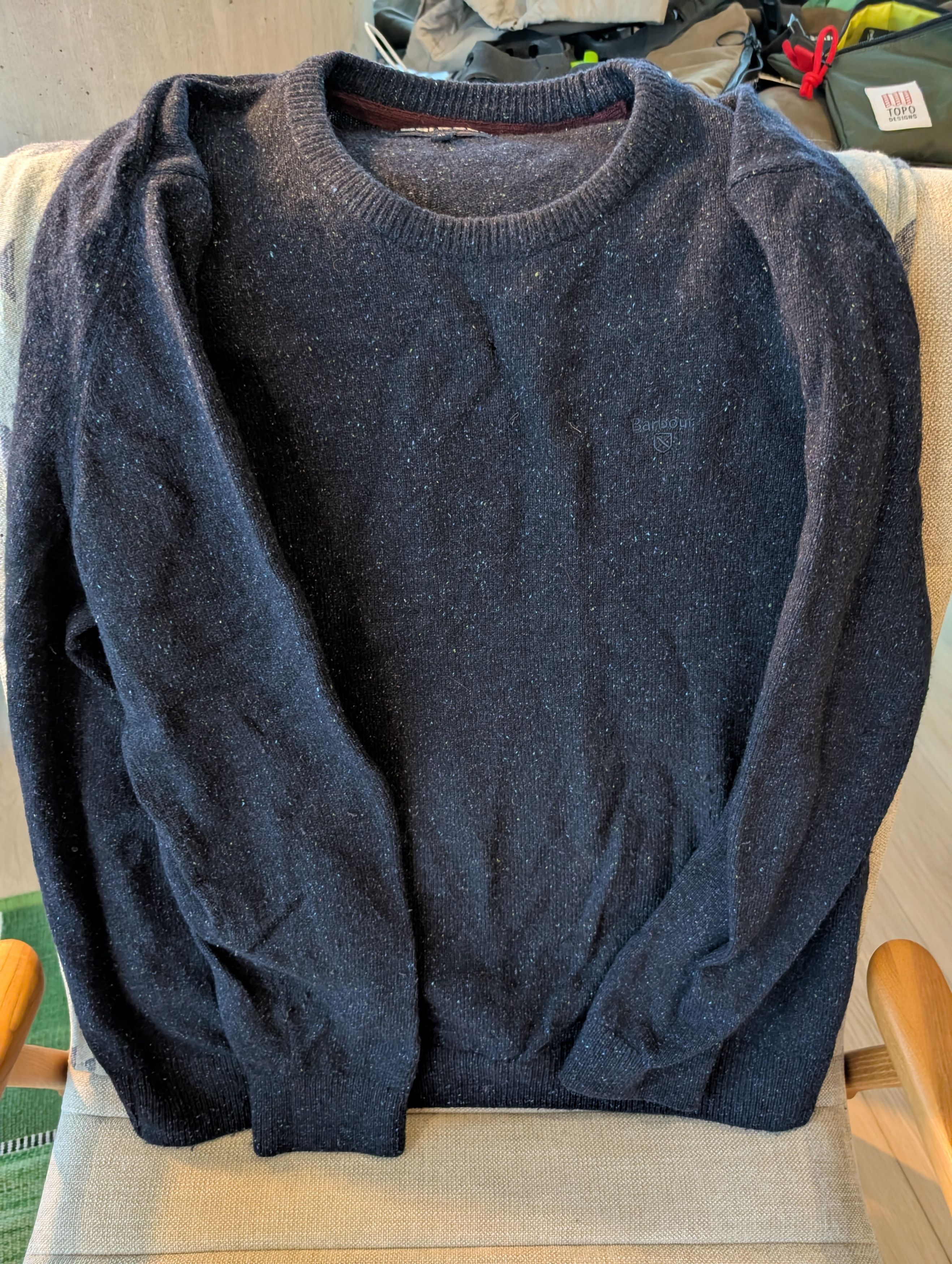Barbour Barbour Essential Tisbury Crew Neck Sweater, Size US XL / EU 56 / 4 - 3 Thumbnail
