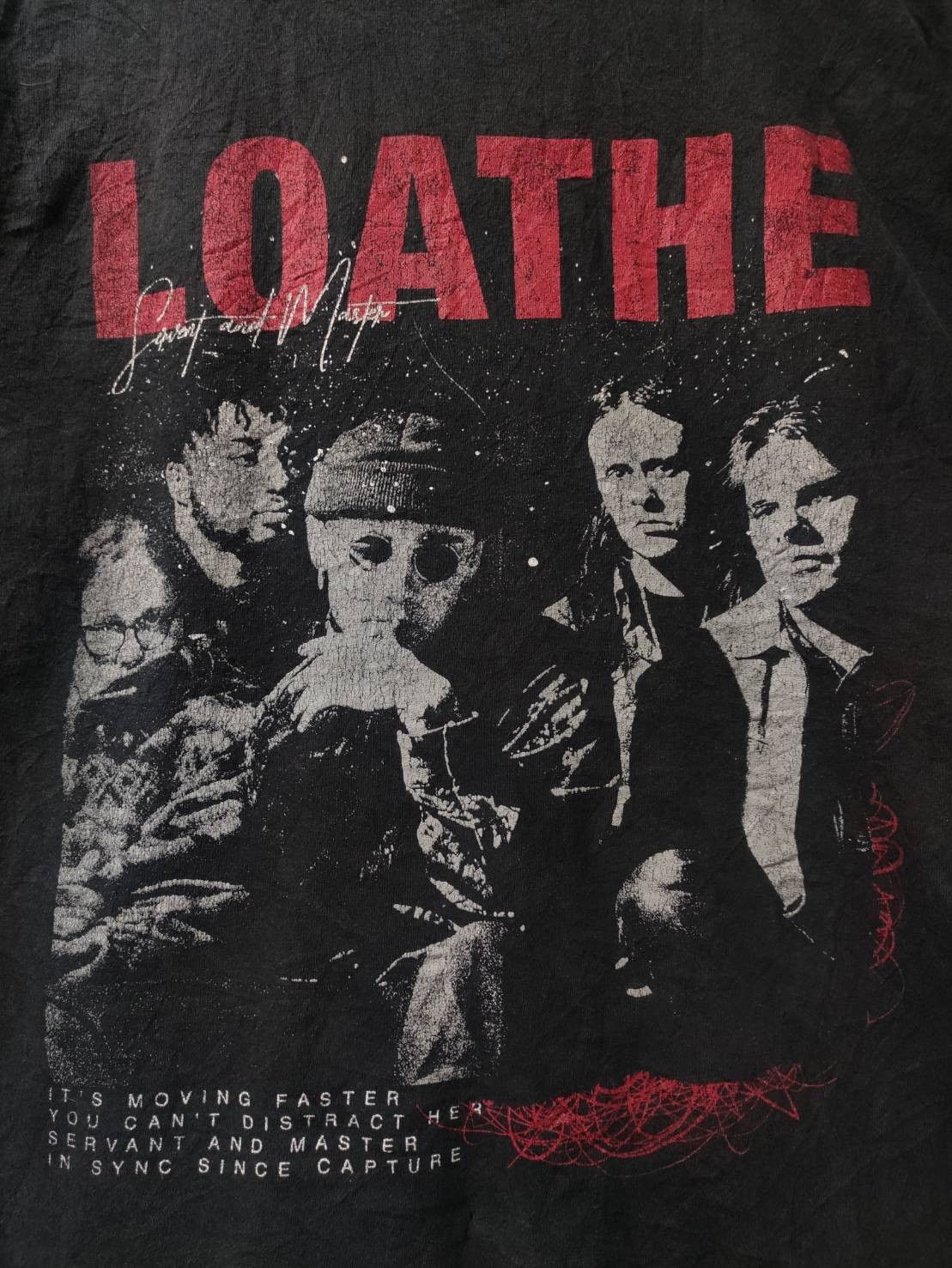 Band Tees Laothe " Servant and Master " Single Promo T-Shirt Size US L / EU 52-54 / 3 - 3 Thumbnail