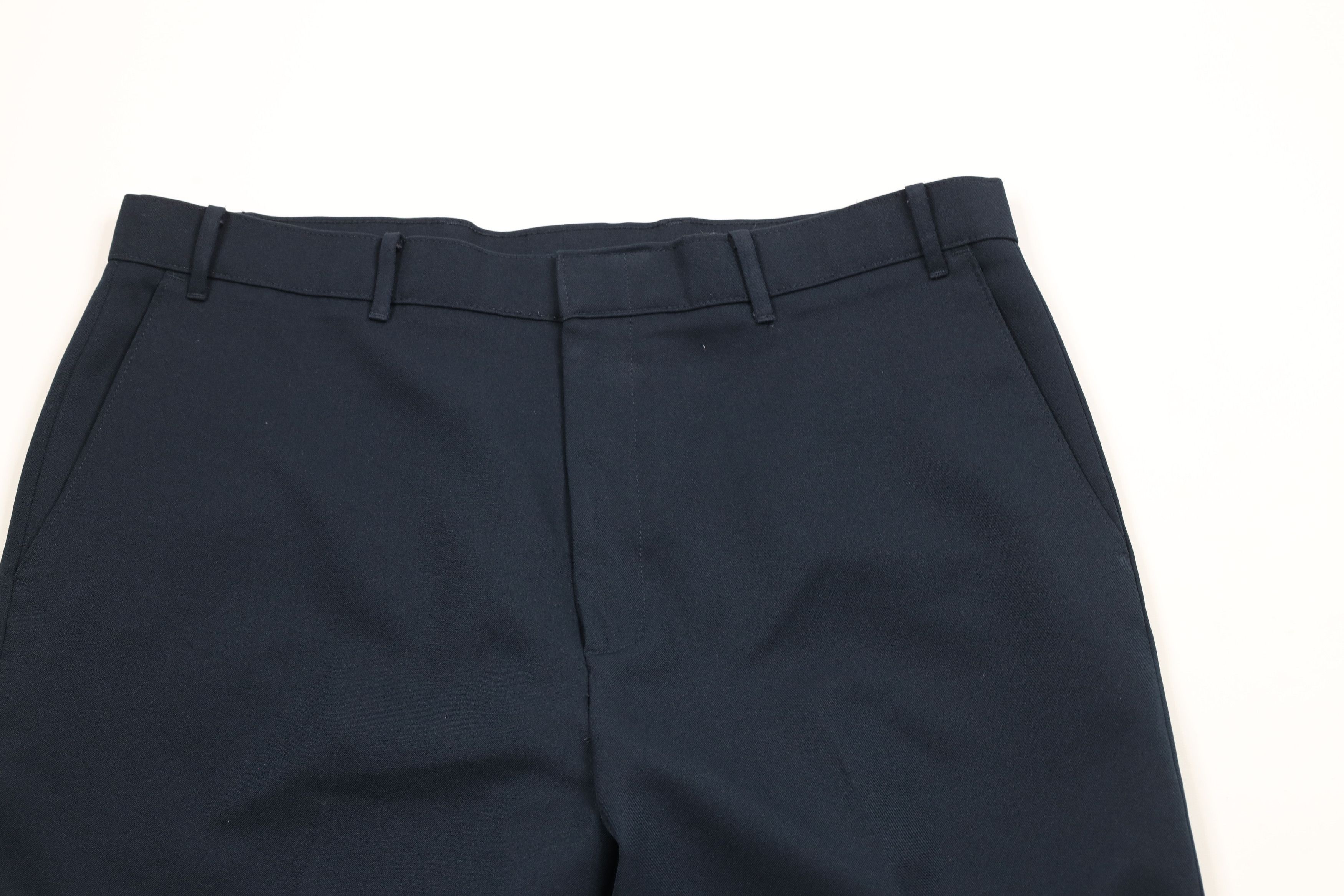 Levi's × Vintage Vintage 90s Levis Knit Wide Leg Chino Pants Navy Blue Size US 38 / EU 54 - 2 Thumbnail