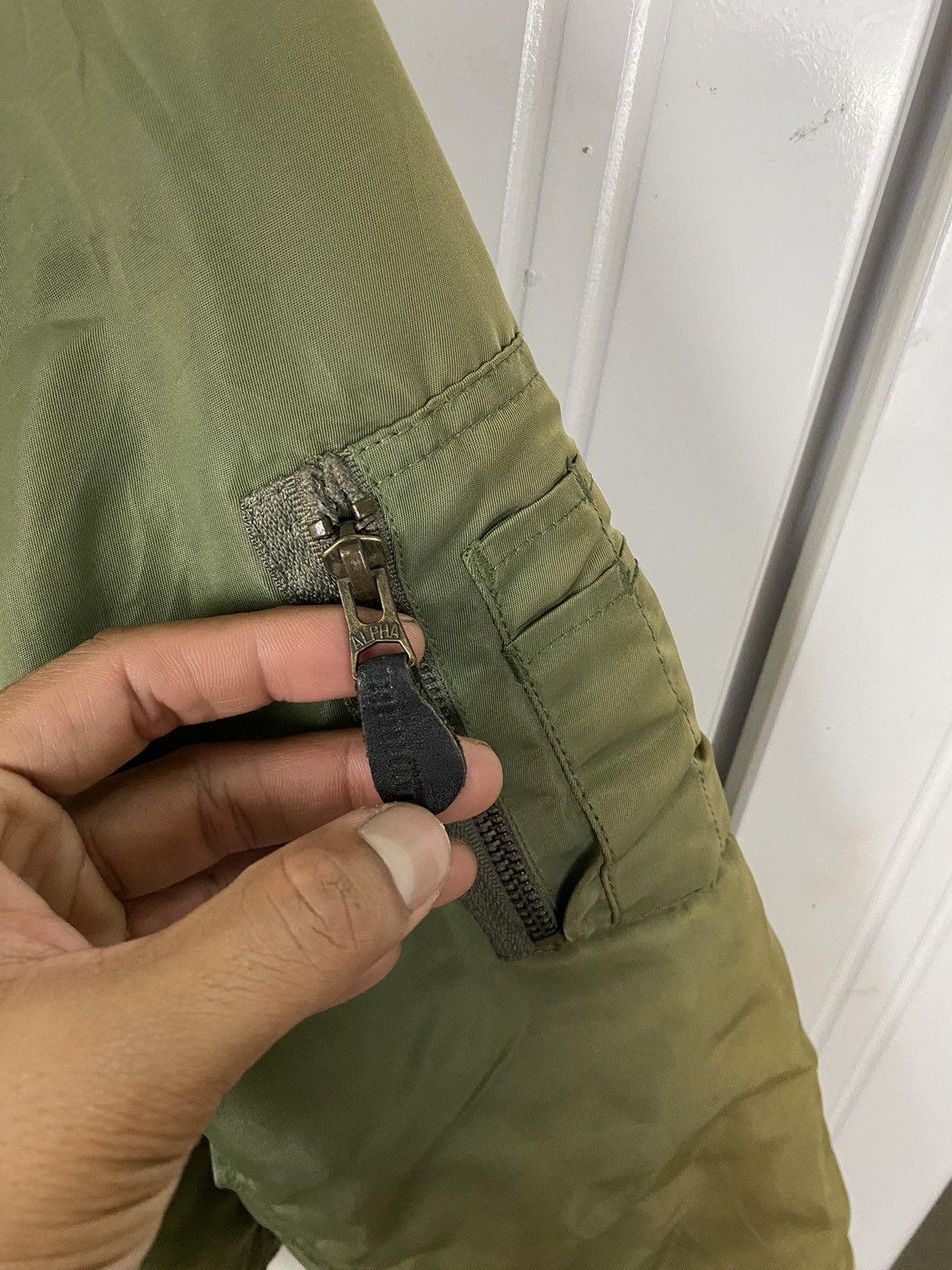 Alpha Industries ✅️Vintage Bomber Jacket Alpha Industries Size US XL / EU 56 / 4 - 10 Thumbnail