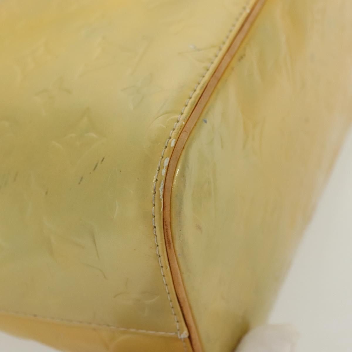 Louis Vuitton LOUIS VUITTON Monogram Vernis Houston Hand Bag Gris M91053 Size ONE SIZE - 15 Thumbnail
