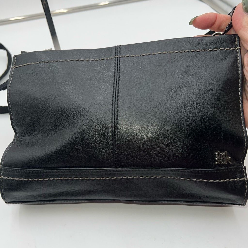 Other The Sak Simplistic Crossbody Black Leather Bag Size ONE SIZE - 3 Thumbnail