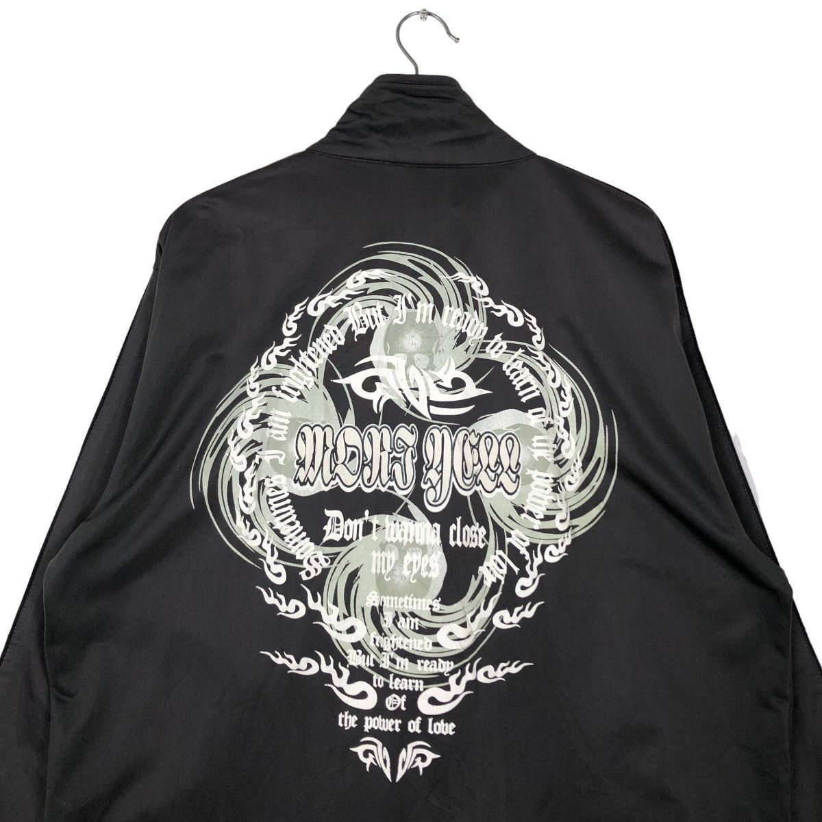 Japanese Brand 🔥Vintage Zipper Jacket Big Logo Inspire Chrome Hearts Size US L / EU 52-54 / 3 - 9 Thumbnail