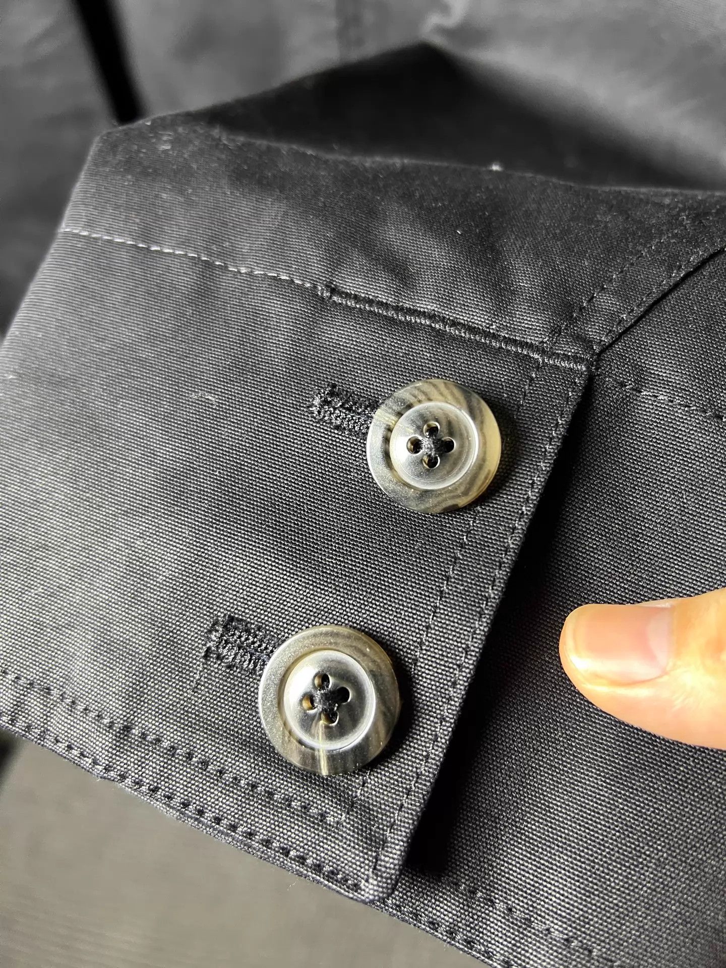 Rick Owens Rick Owens 17ss Stand Collar Admin Jacket 50 (Oversized) Size US M / EU 48-50 / 2 - 7 Thumbnail