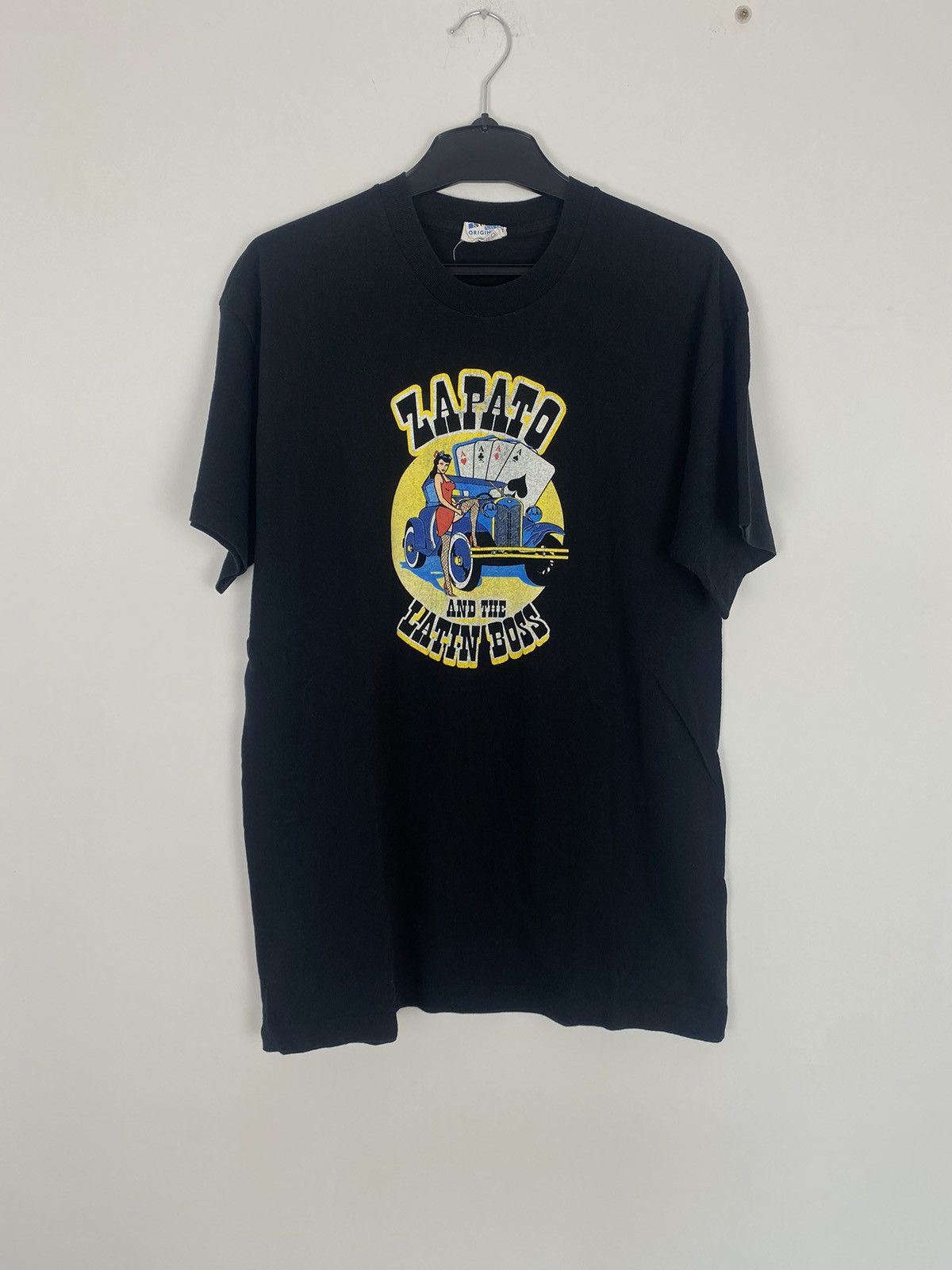 Vintage Zapato and the Latin Boss Screen Stars Vintage t-Shirt L 90s Size US L / EU 52-54 / 3 - 7 Thumbnail
