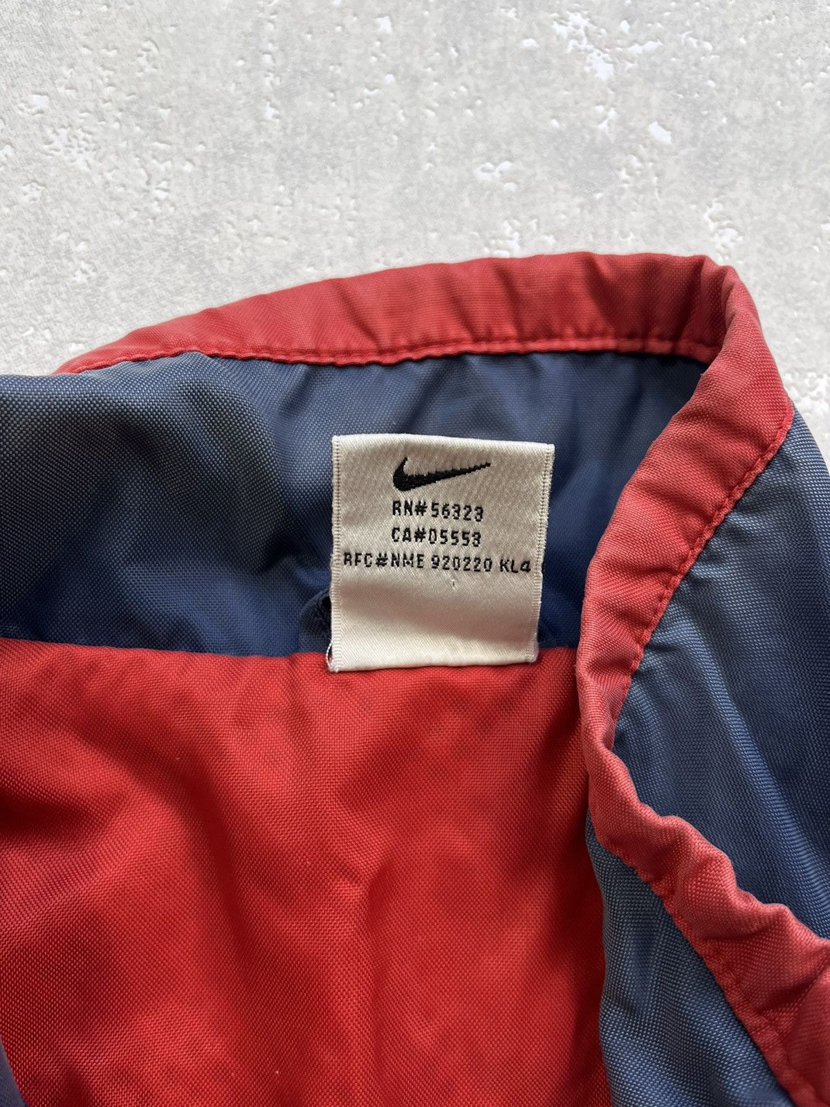 Nike 90’s NIKE RETRO BIG SWOOSH LOGO OVERSIZED TRACK JACKET Y2K Size US S / EU 44-46 / 1 - 5 Thumbnail