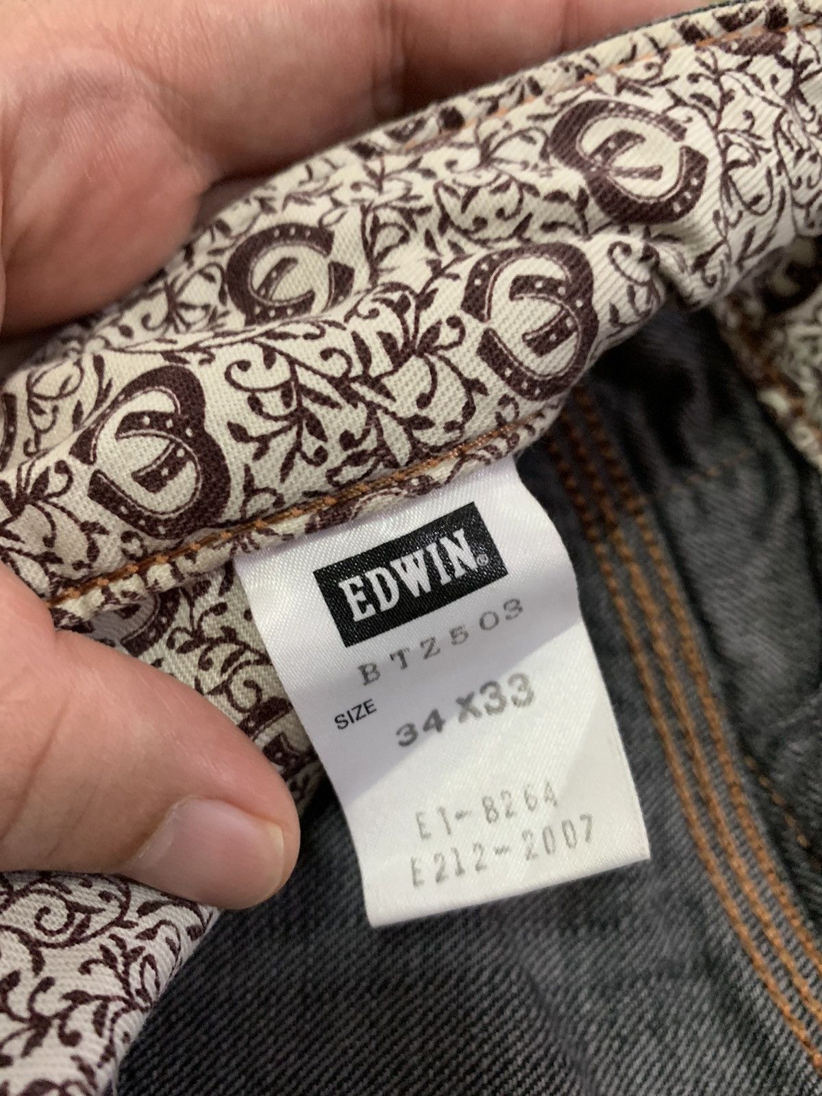 Edwin Vintage Edwin Blue Trip distressed jeans Size US 34 / EU 50 - 10 Thumbnail