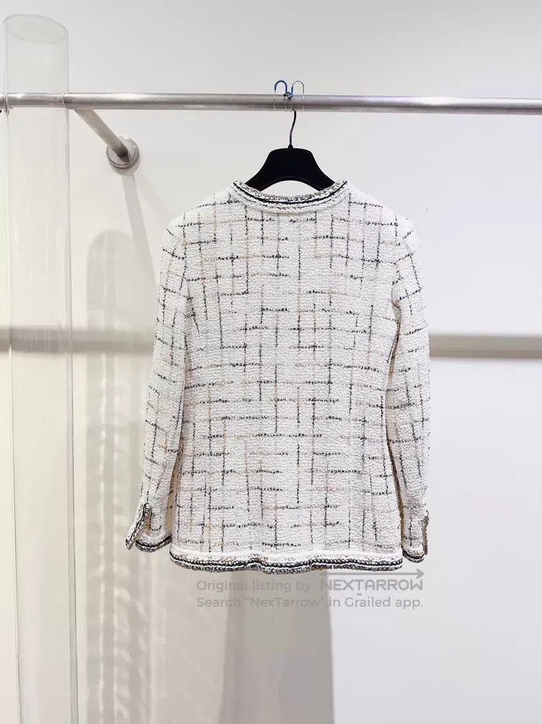 Chanel Chanel White current jacket Size XXS / US 00 / IT 34 - 6 Thumbnail