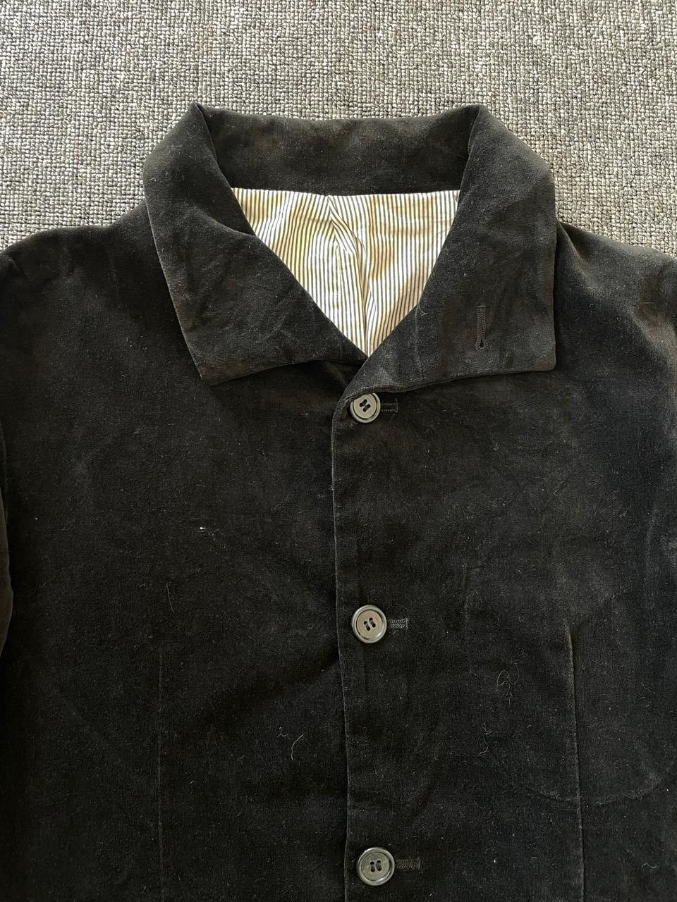 PPFM ARCHIVAL PPFM Vintage Velvet Blazer Jacket Zipper Pocket Size US S / EU 44-46 / 1 - 2 Thumbnail