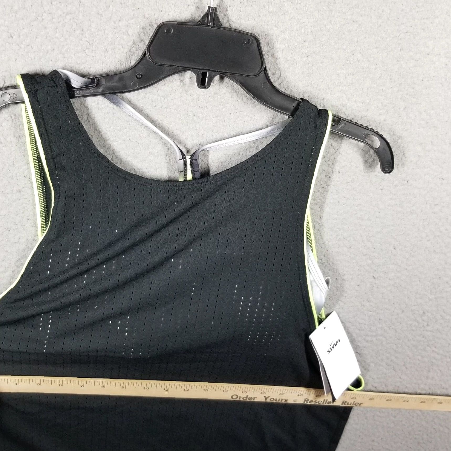Nike Nike Women's Swim Tankini Top Large Black Striped Convertible Layered 90s NWT Size L / US 10 / IT 46 - 6 Thumbnail