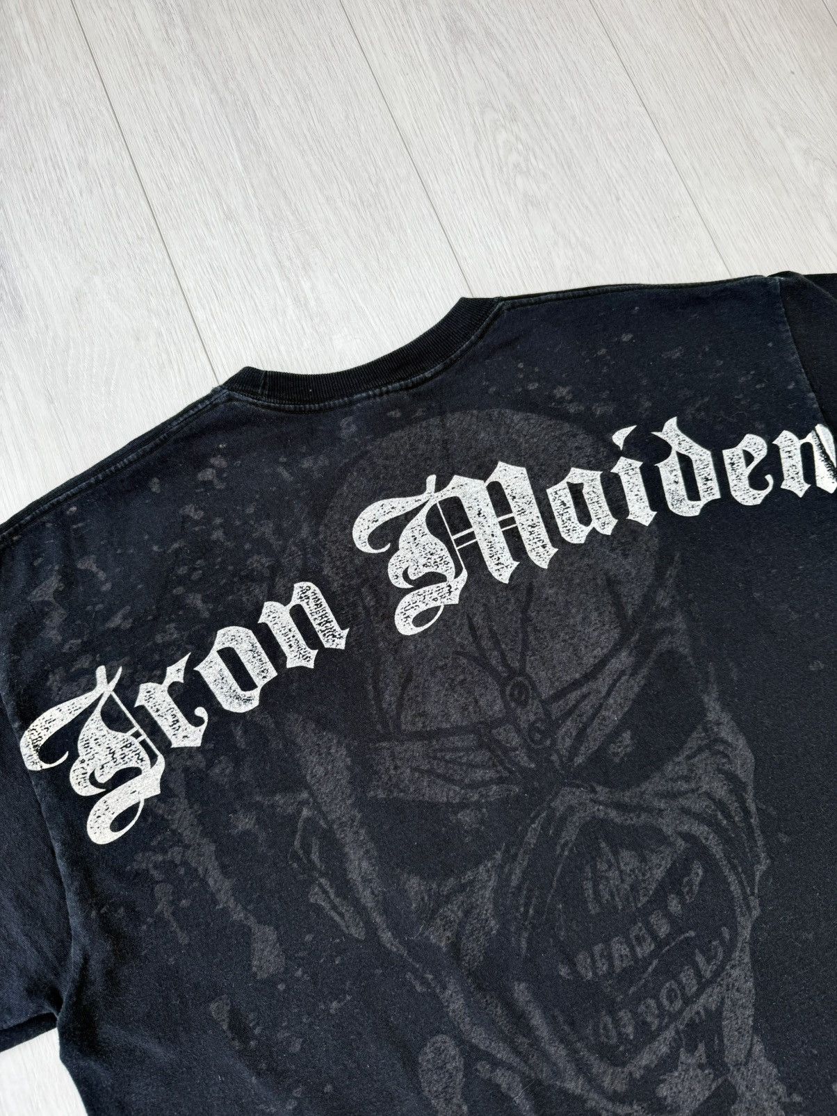 Iron Maiden Vintage 2007 Iron Maiden The Trooper T-Shirt AOP Band Rock Size US XL / EU 56 / 4 - 5 Thumbnail