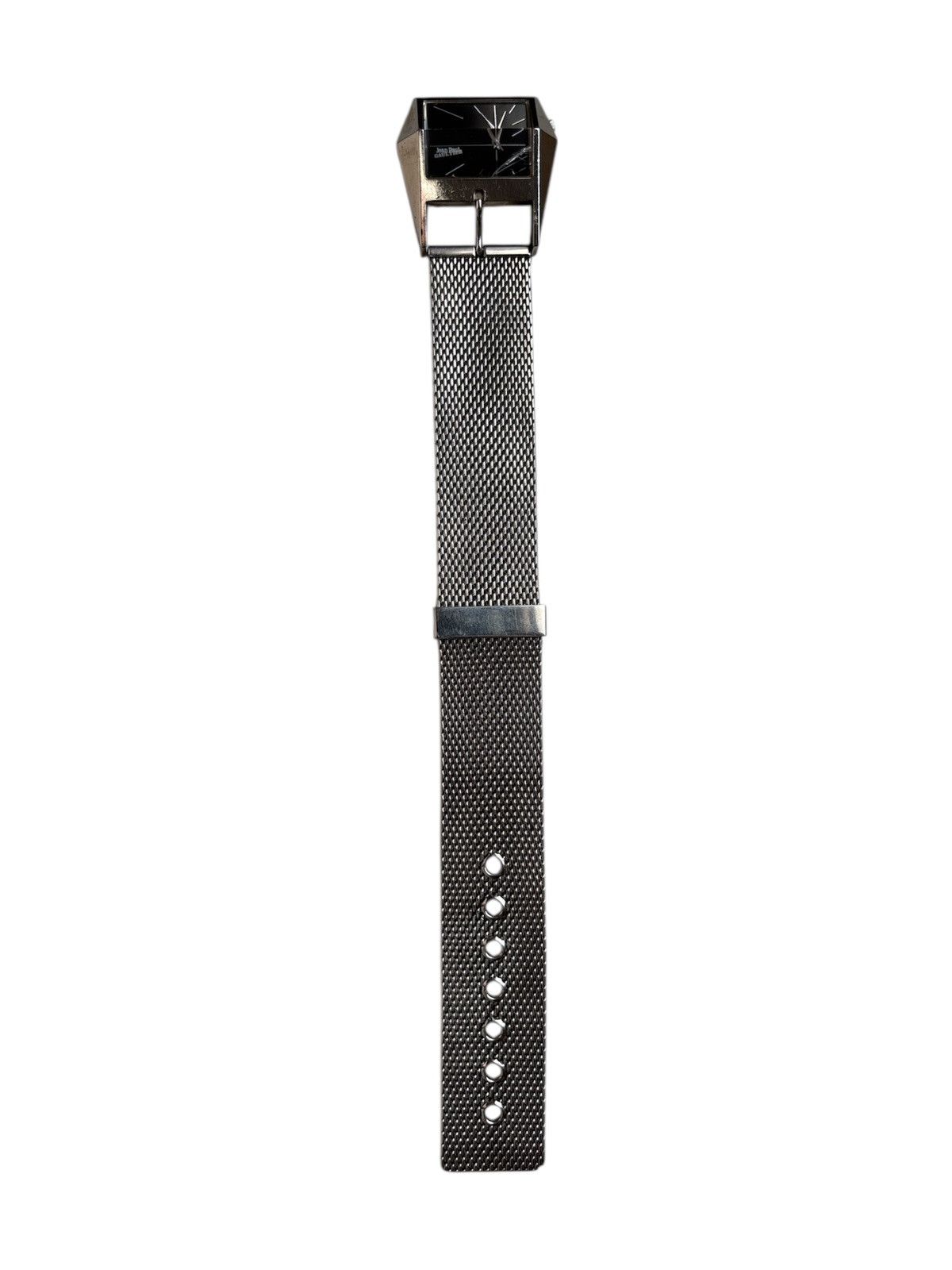 Jean Paul Gaultier 1998 Silver Sci-Fi Belt Watch Size ONE SIZE - 2 Thumbnail