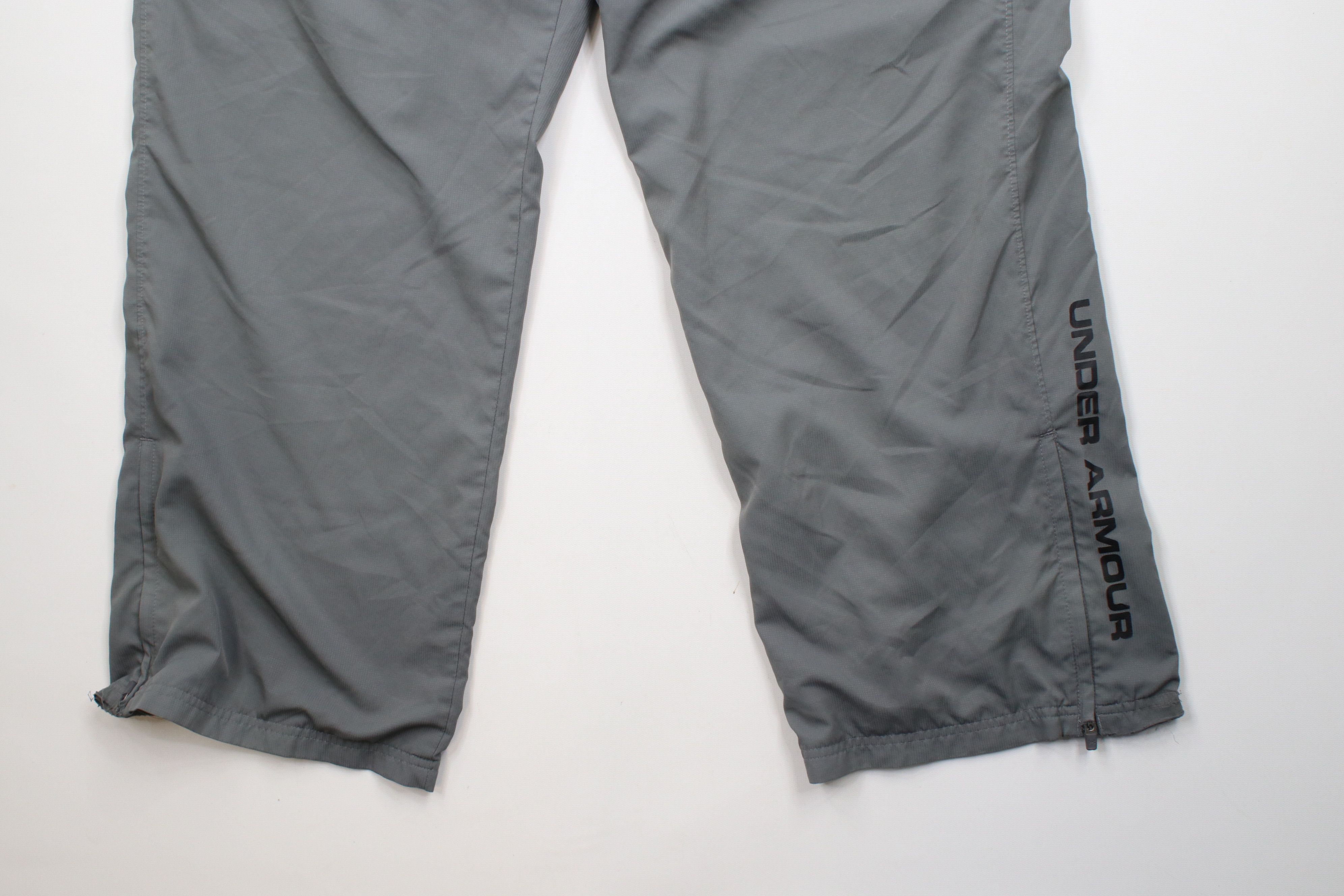 Under Armour × Vintage Under Armour Loose Fit Wide Leg Lined Windbreaker Pants Size US 40 / EU 56 - 4 Thumbnail
